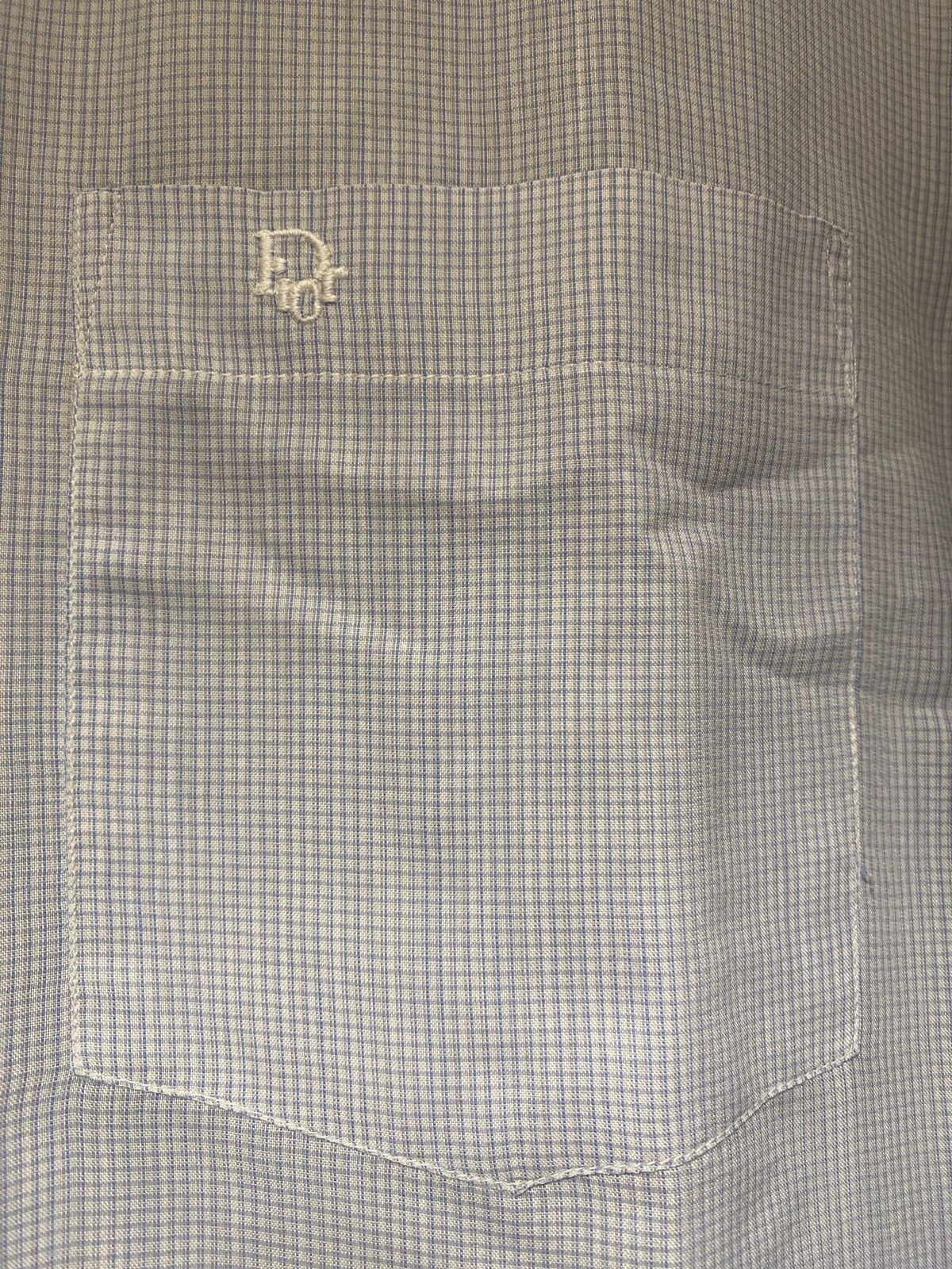 Dior Luxury christian dior transparent shirt button up Size US XL / EU 56 / 4 - 5 Thumbnail