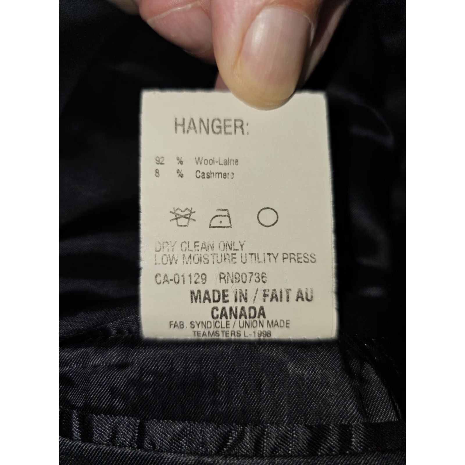 Ralph Lauren Lauren Ralph Lauren Signature Blazer Mens 41R Blue Wool & Cashmere Classic Size 42R - 6 Thumbnail