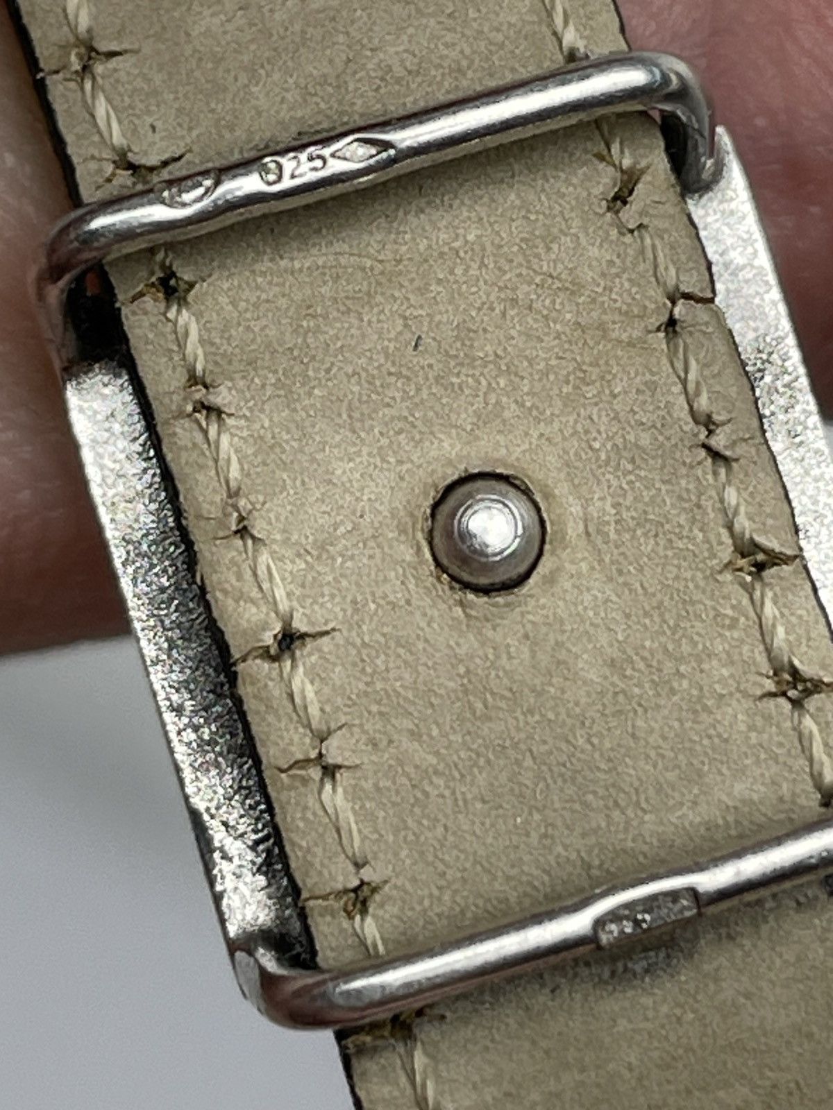 Yves Saint Laurent Yves Saint Laurent YSL patent leather bracelet with silver Size ONE SIZE - 9 Thumbnail