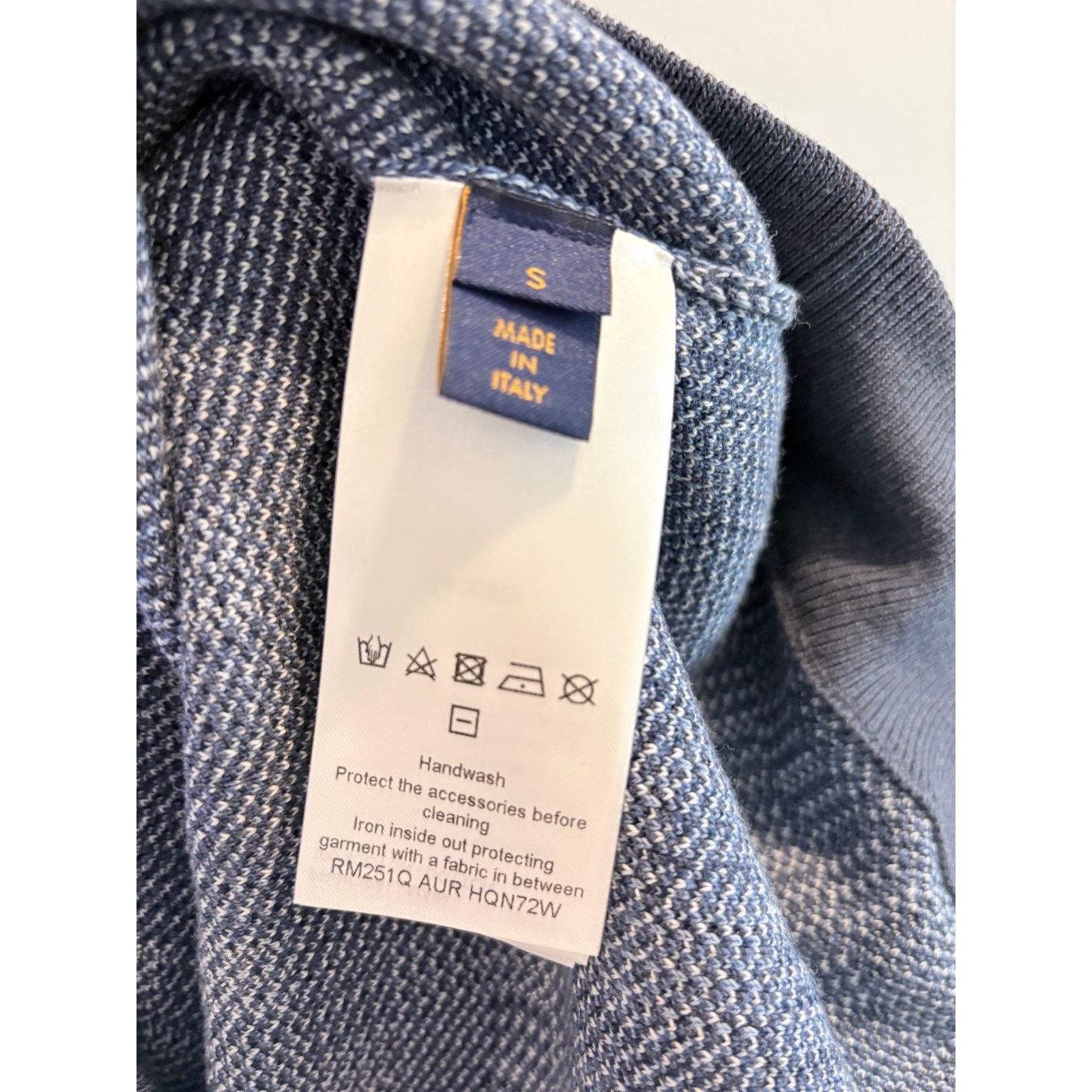 Louis Vuitton LV 'Lovers' Damoflage Jacquard Pullover | New With Tags Size US S / EU 44-46 / 1 - 6 Thumbnail