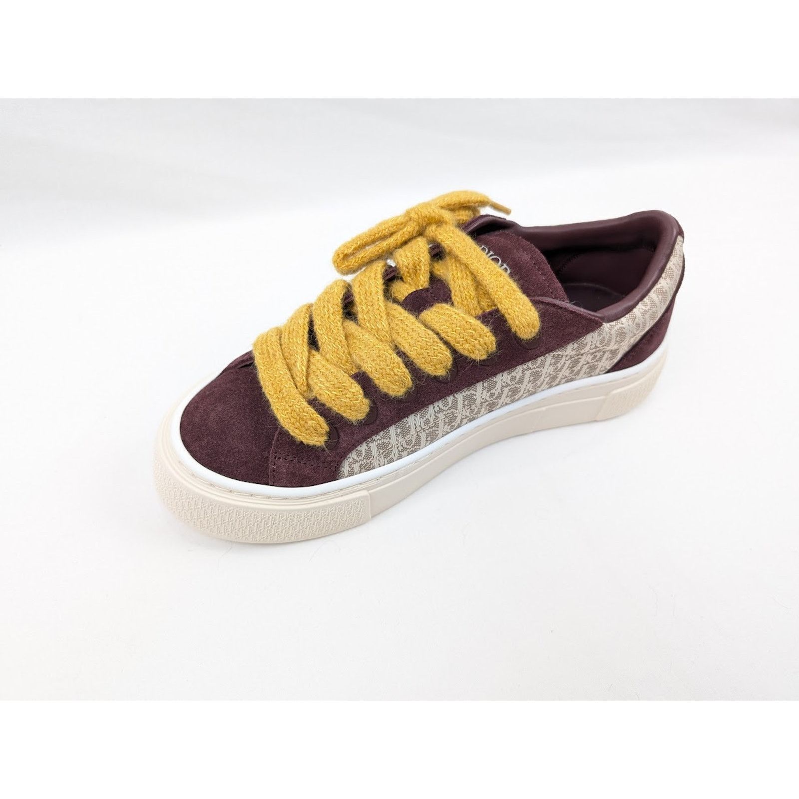Dior o1rshd1 B33 Tennis Low-Top Sneakers in Violet/Beige Size US 8 / EU 41 - 8 Thumbnail