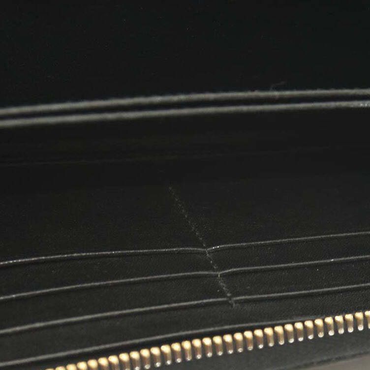 Prada Prada Saffiano Metal Zip Around Wallet Black Size ONE SIZE - 11 Thumbnail