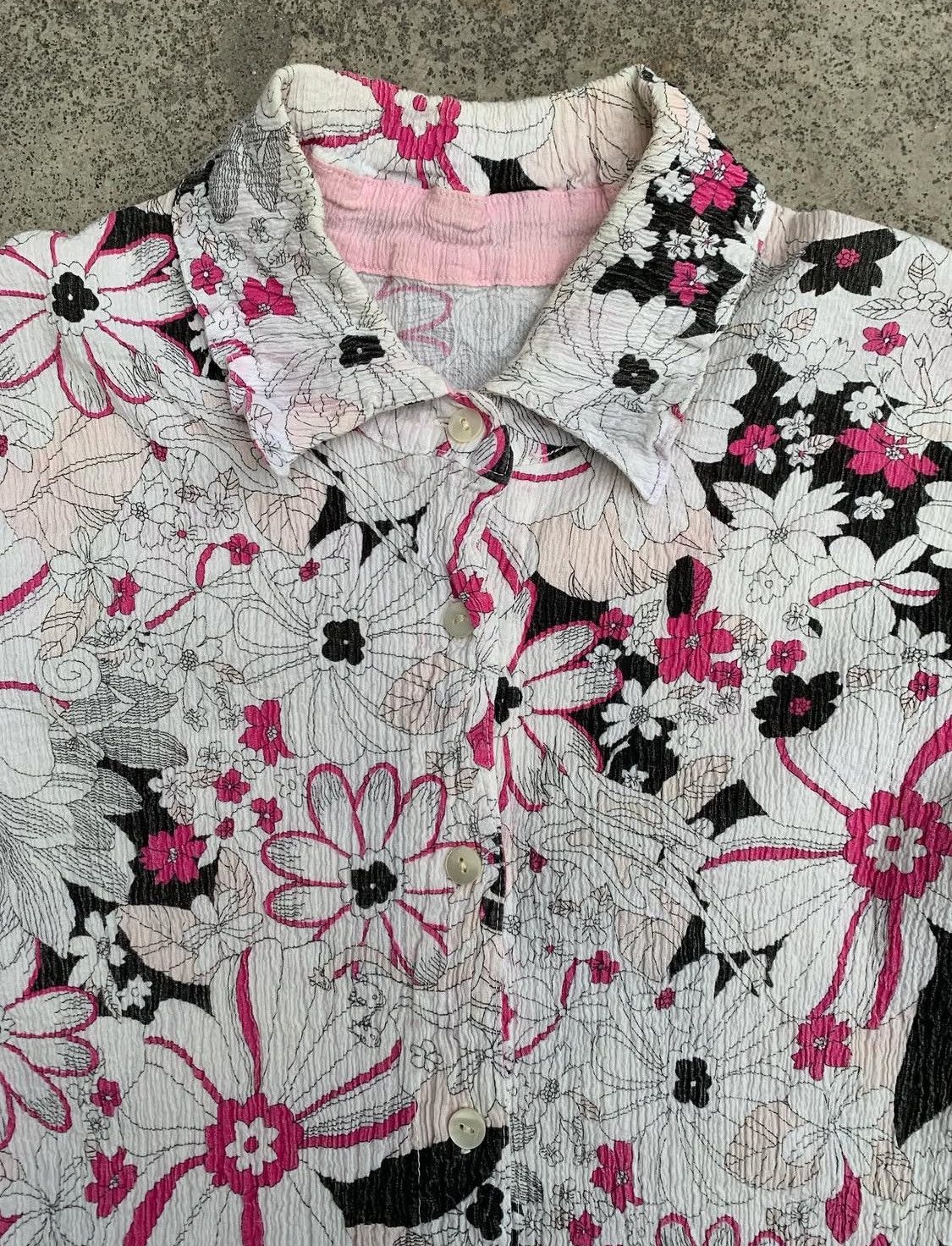 Tsumori Chisato Tsumori Chisato Floral button ups shirt. Size US S / EU 44-46 / 1 - 3 Thumbnail