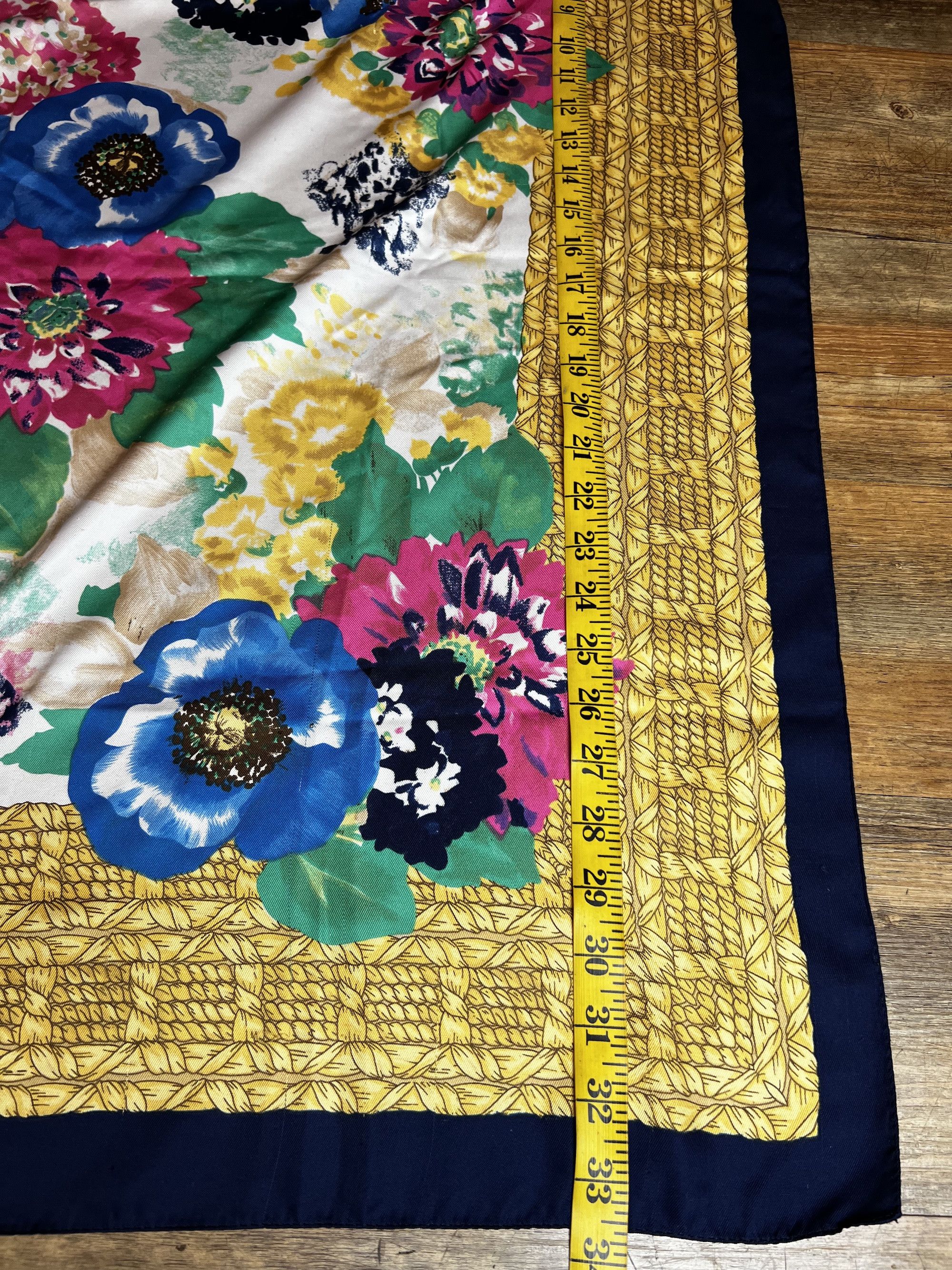 Vintage Vintage 1970's -1980's Worthingon Floral Print Scarf Size ONE SIZE - 10 Thumbnail