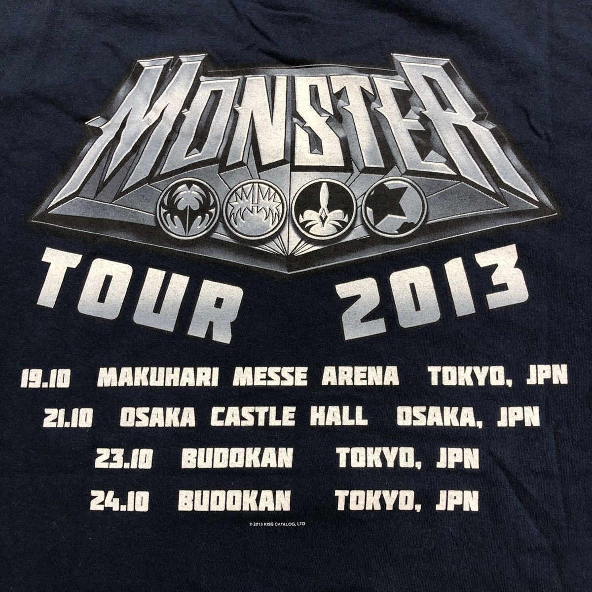 Band Tees × KISS Kiss Band Skulls Monters Tour 2013 Shirt Size US L / EU 52-54 / 3 - 10 Thumbnail