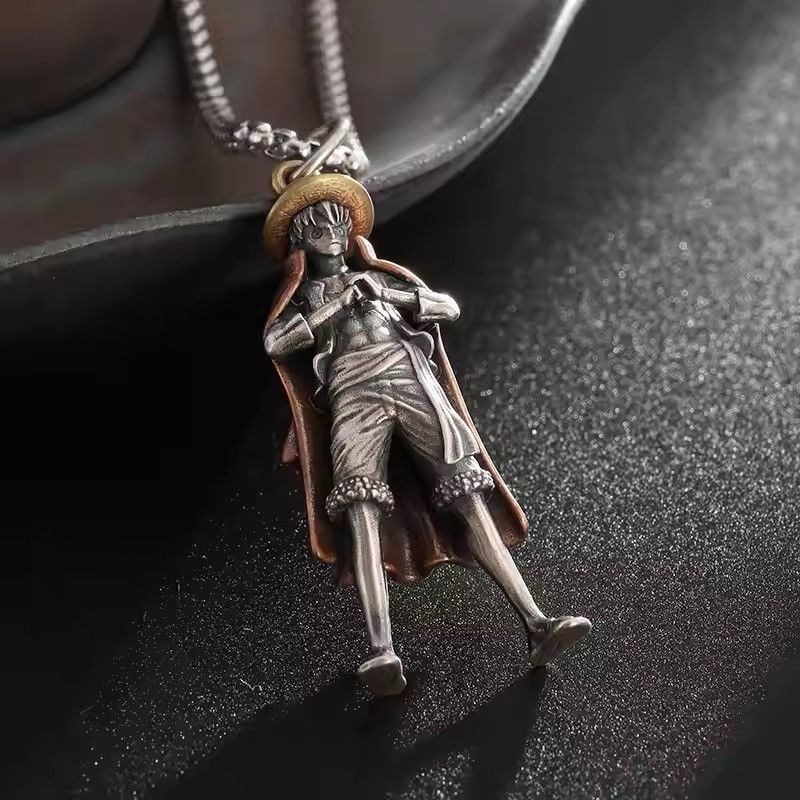 Jewelry Creative 3D Anime Character Pendant Necklace Size ONE SIZE - 2 Thumbnail