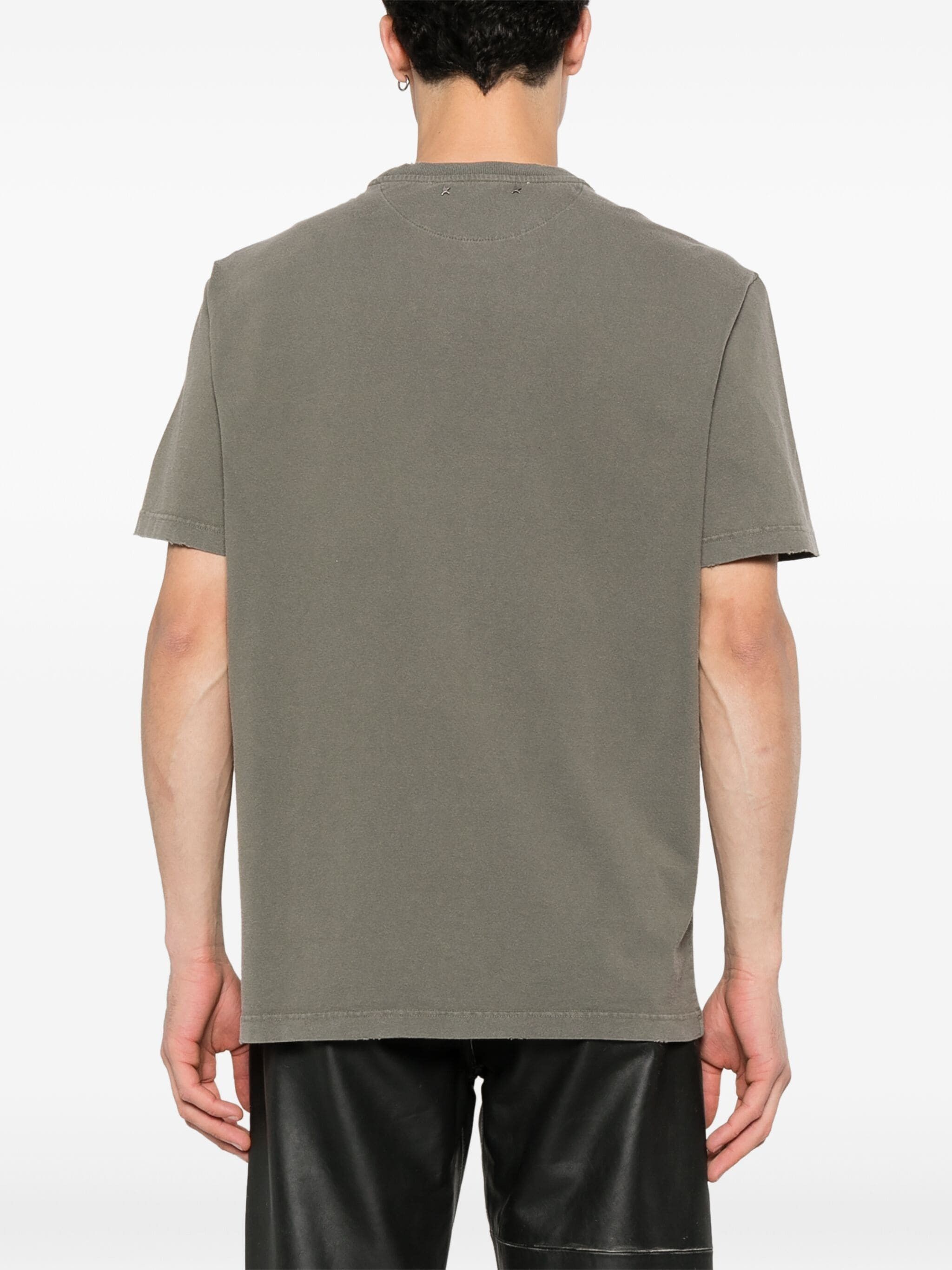 Golden Goose o1s22i1n1224 T-Shirt in Green Size US L / EU 52-54 / 3 - 3 Thumbnail
