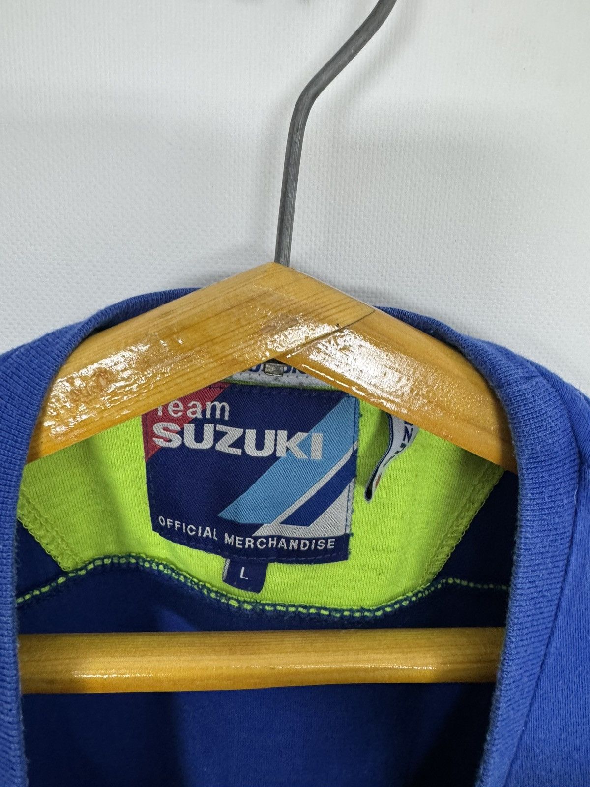 Vintage Vintage Y2k Suzuki Racing Big Logo T Shirt Size US L / EU 52-54 / 3 - 8 Thumbnail