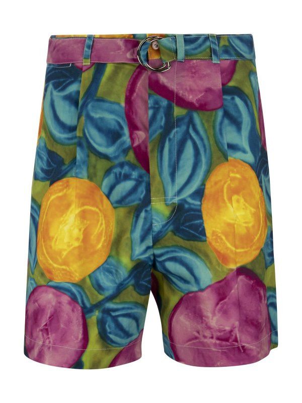 Marni o1y1125 Short in Multicolor Size 26" / US 2 / IT 38 - 1 Thumbnail