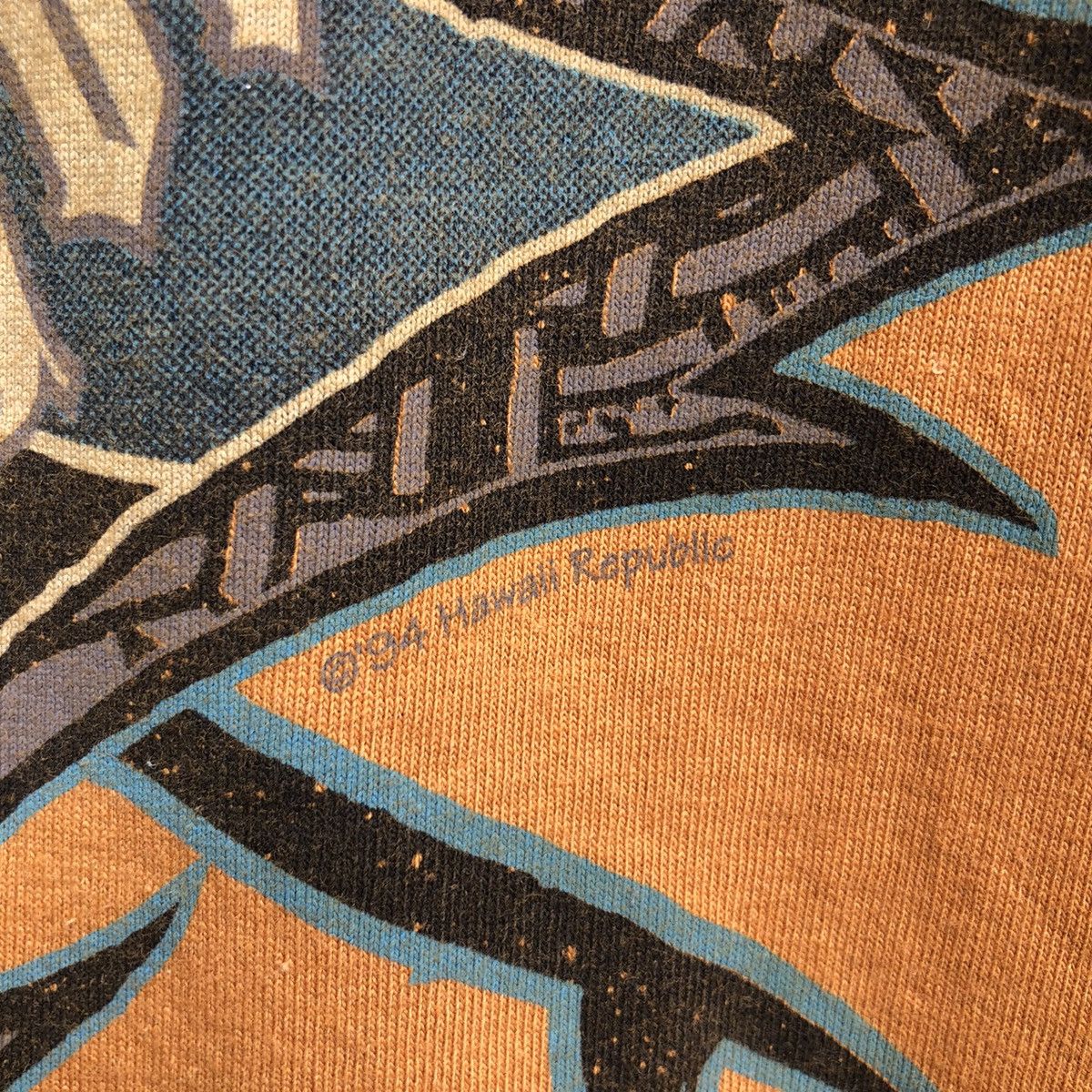 Anvil Vintage 90s Surfing Hawaii Tshirt Size US M / EU 48-50 / 2 - 3 Thumbnail