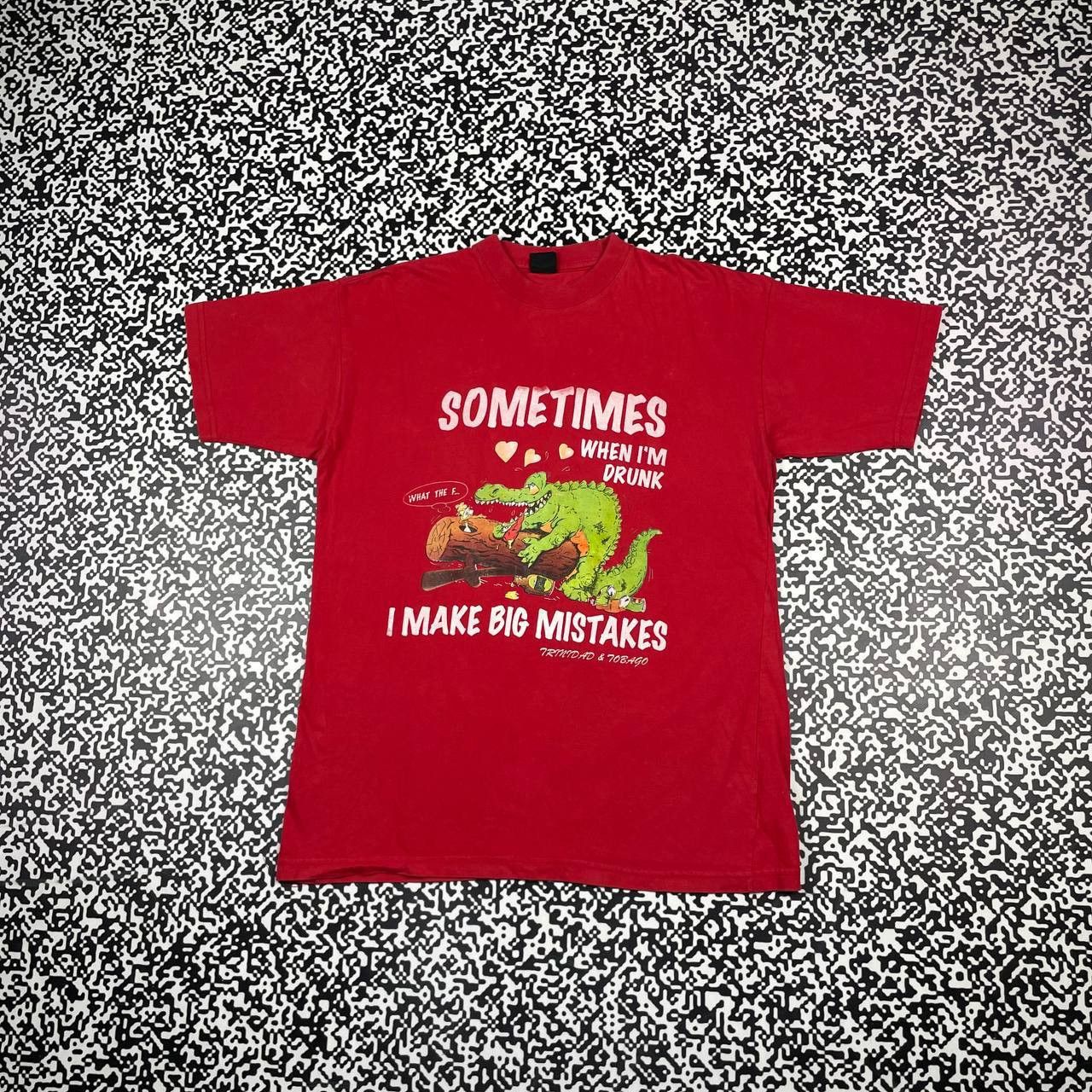 Vintage Vintage Y2K Humor When Im Drunk I Make Mistakes Sex T-shirt Size US L / EU 52-54 / 3 - 1 Thumbnail