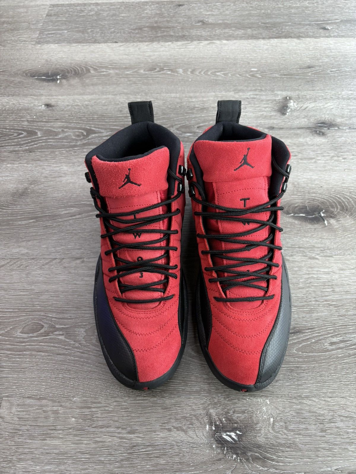 Jordan Brand Air Jordan 12 Retro “Reverse Flu Game” **PRE-OWNED** Size US 12 / EU 45 - 3 Thumbnail