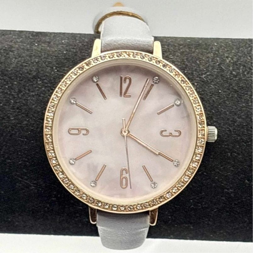 Other Gold & Gray Crystal Watch Size ONE SIZE - 1 Thumbnail