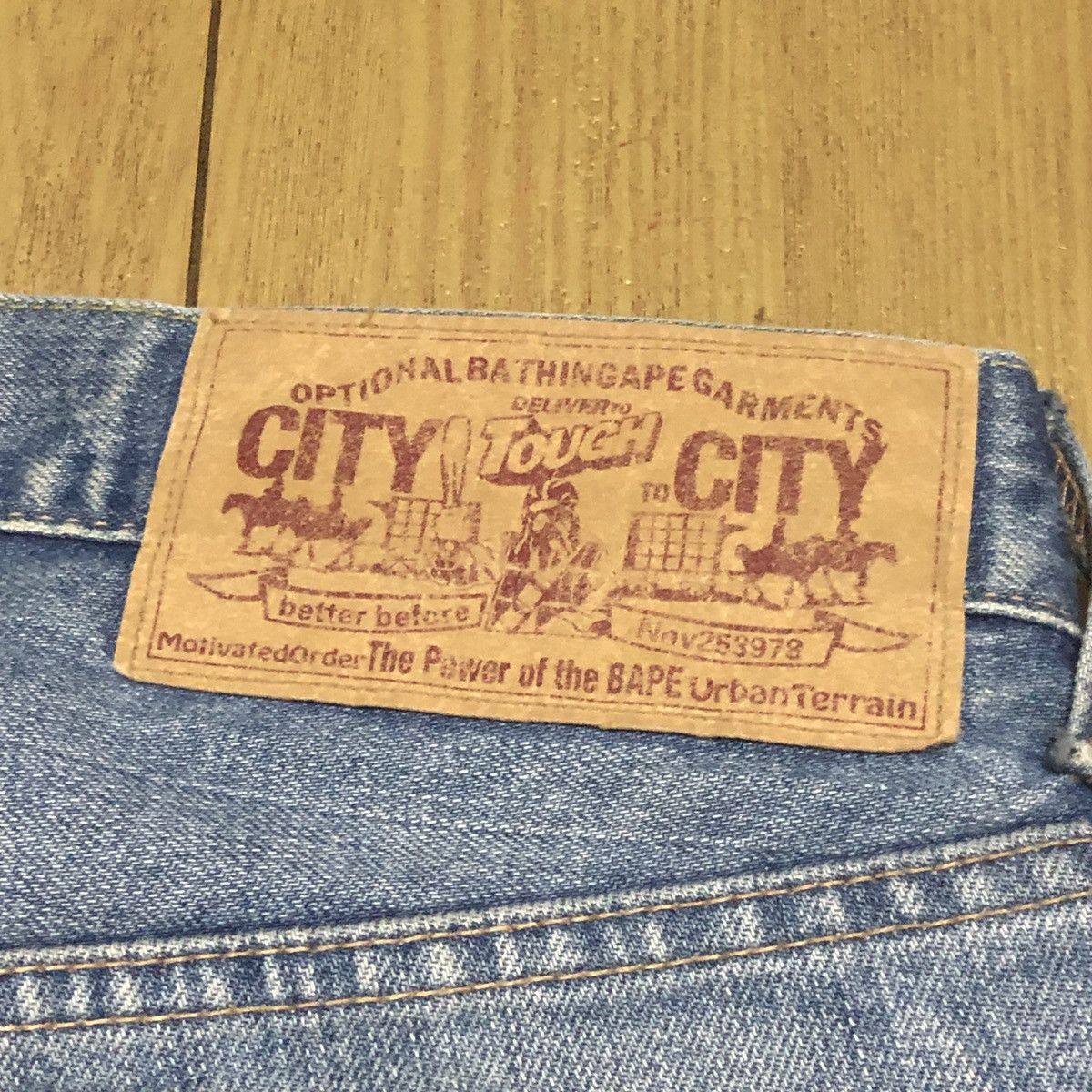 Bape OG Bapesta Denim Jeans Size US 34 / EU 50 - 16 Thumbnail
