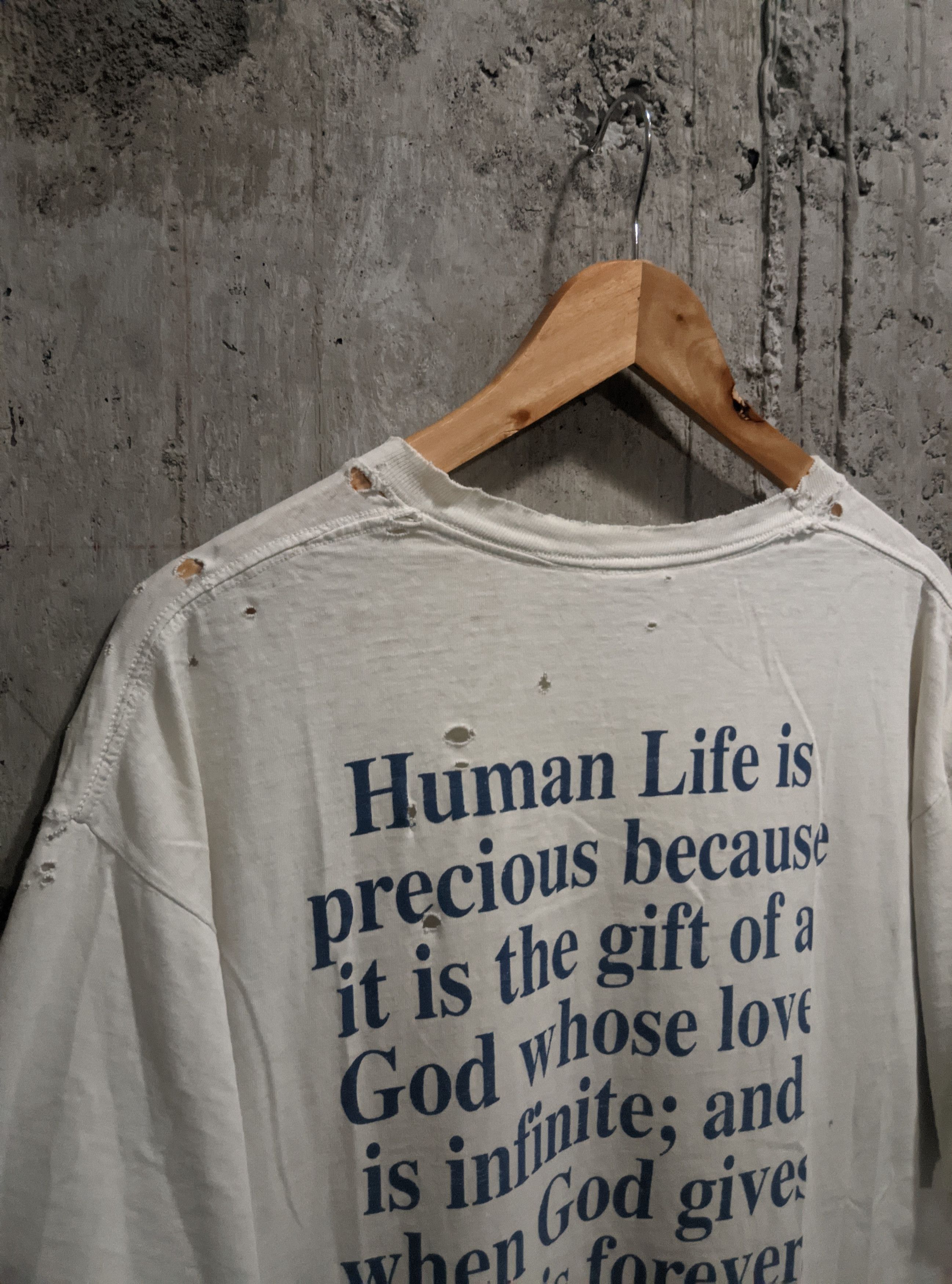 Vintage Vintage 90s thrashed virgin byzantine art distressed ERD Size US XL / EU 56 / 4 - 6 Thumbnail