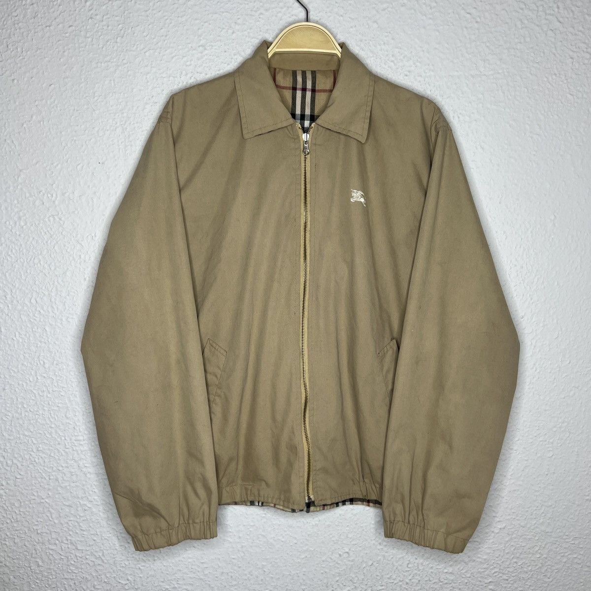 Burberry London Nova Check Jacket Reversible Beige