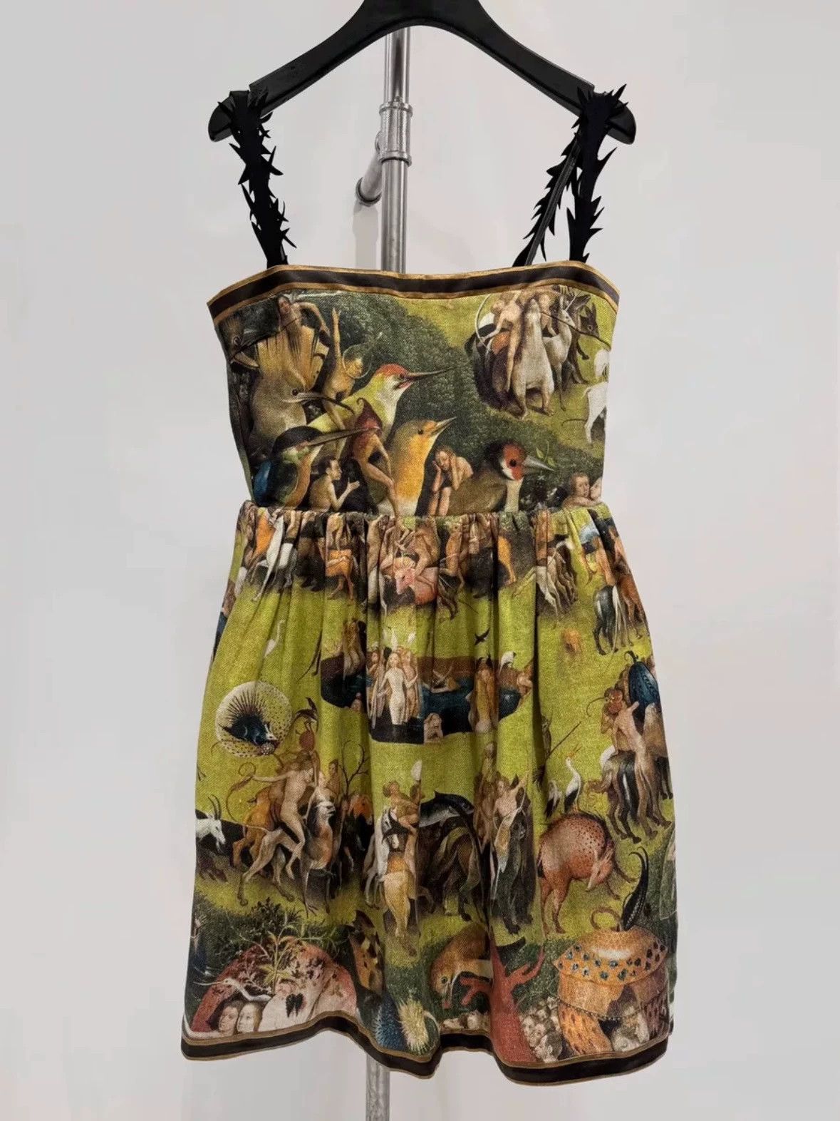 Undercover Undercover Takahashi Shield 15Ss Oil Painting Printed Dress -DMC Size US L / EU 52-54 / 3 - 1 Thumbnail