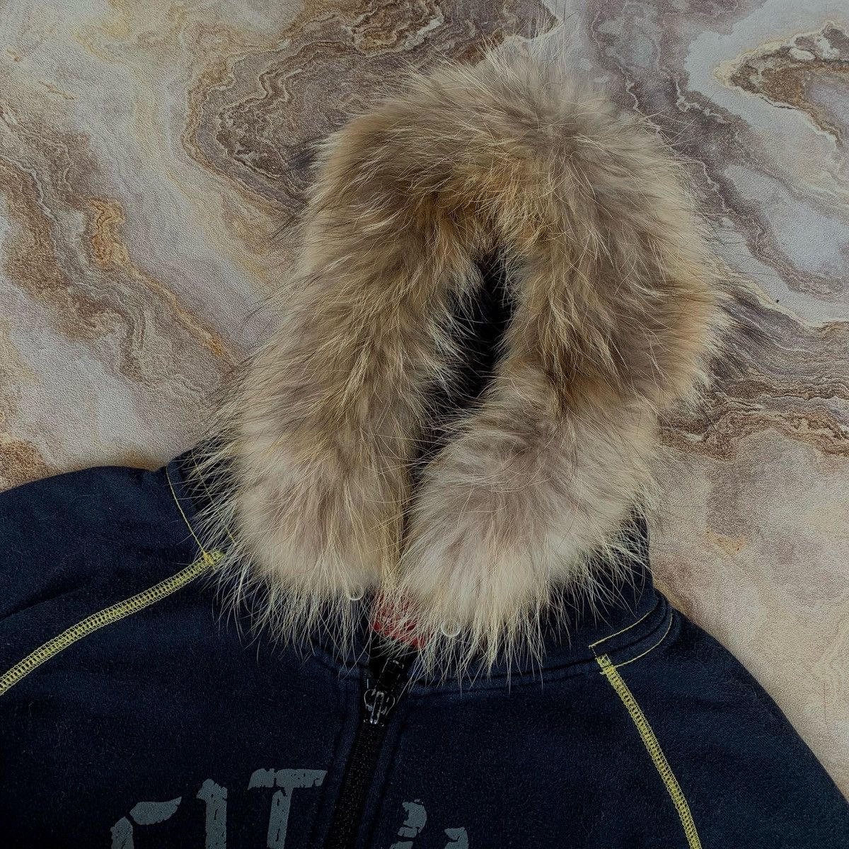 Levi's Vintage Clothing Vtg Levi's Fur Zipper Hoodie Punk Lgb Grunge Vkeii Style Size US L / EU 52-54 / 3 - 13 Thumbnail