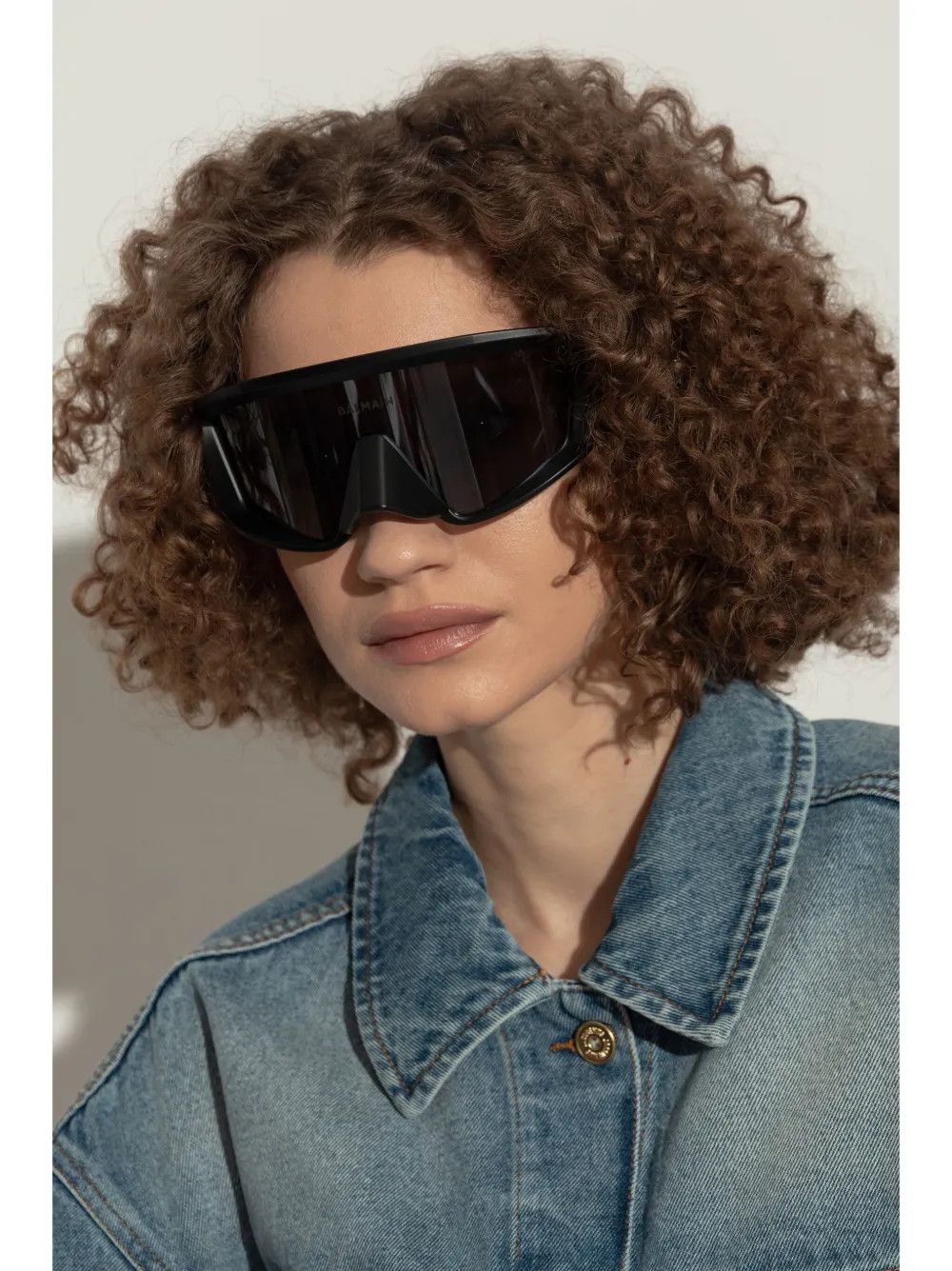 Balmain o1s1wg111225 Size:OS/Espion Sunglasses in Black Size ONE SIZE - 3 Thumbnail