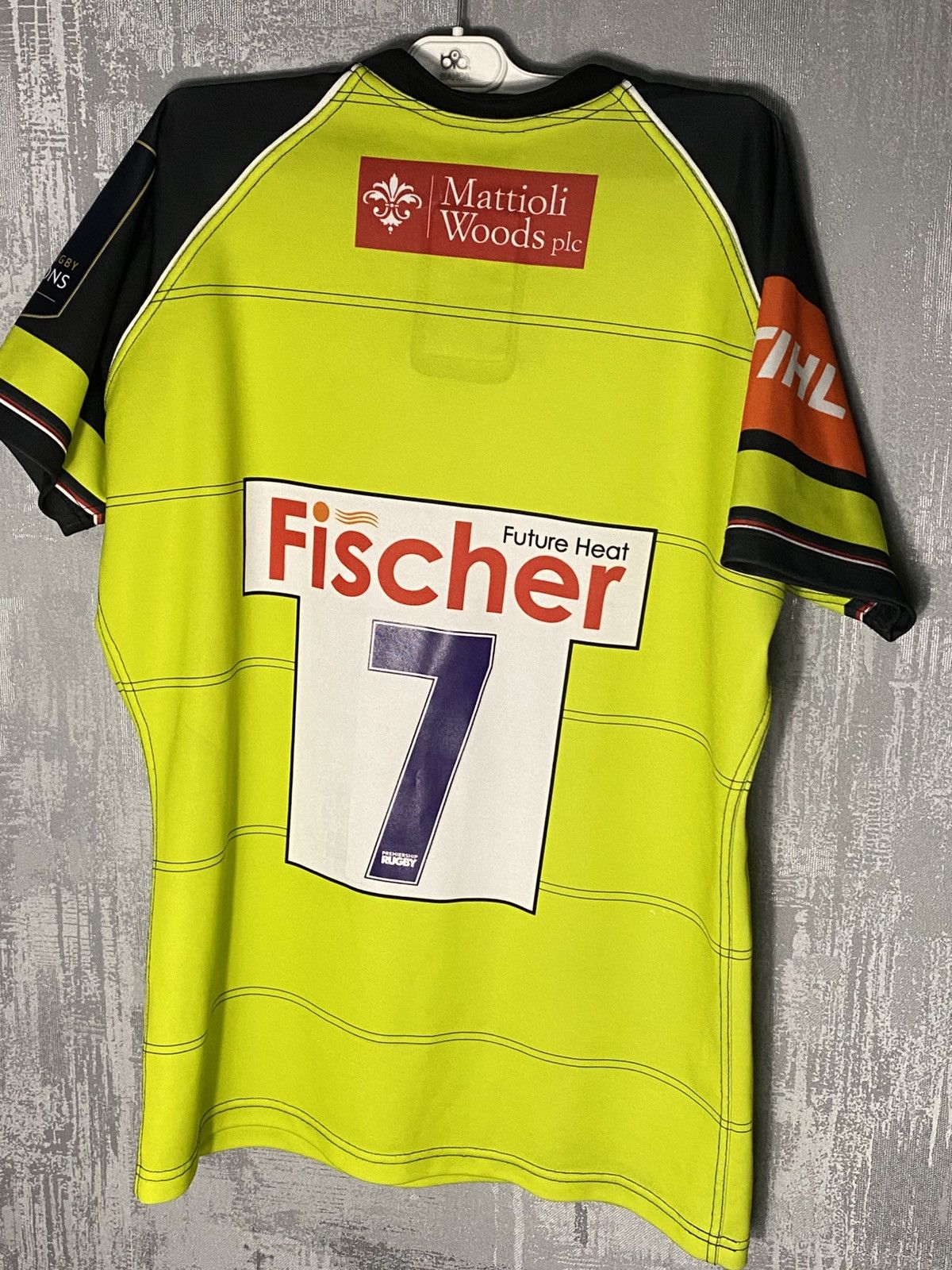 Other 2016/17 Leicester Tigers Kooga Rugby Jersey #7 Match Worn Size US XXL / EU 58 / 5 - 2 Thumbnail