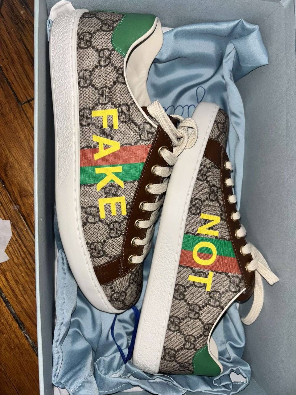 Gucci Gucci ace fake / not print size 6G brand new Size US 6.5 / EU 39-40 - 1 Thumbnail