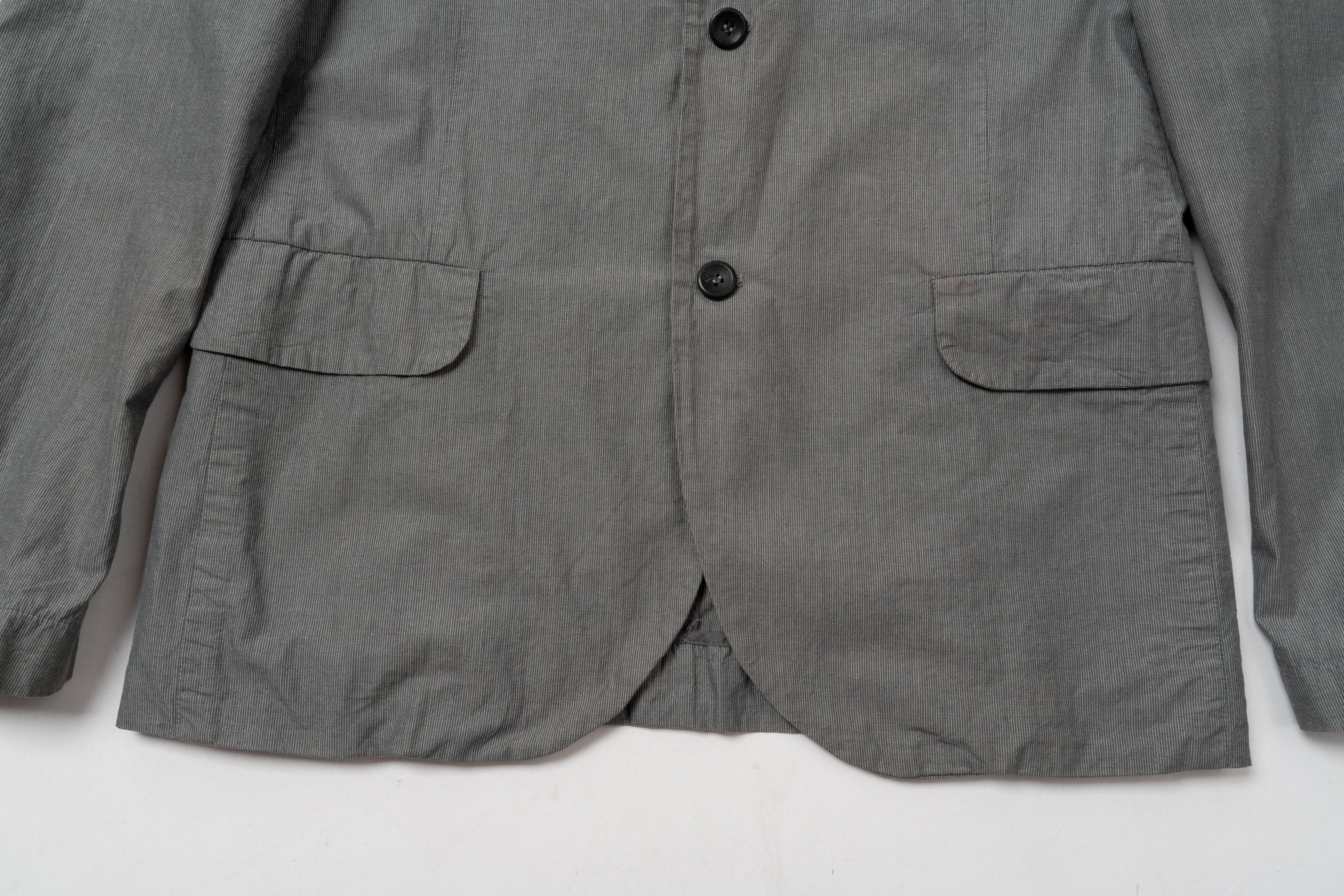 hannes roether 🔵HANNES ROETHER avant-garde light Cotton blazer jacket Size 50R - 2 Thumbnail