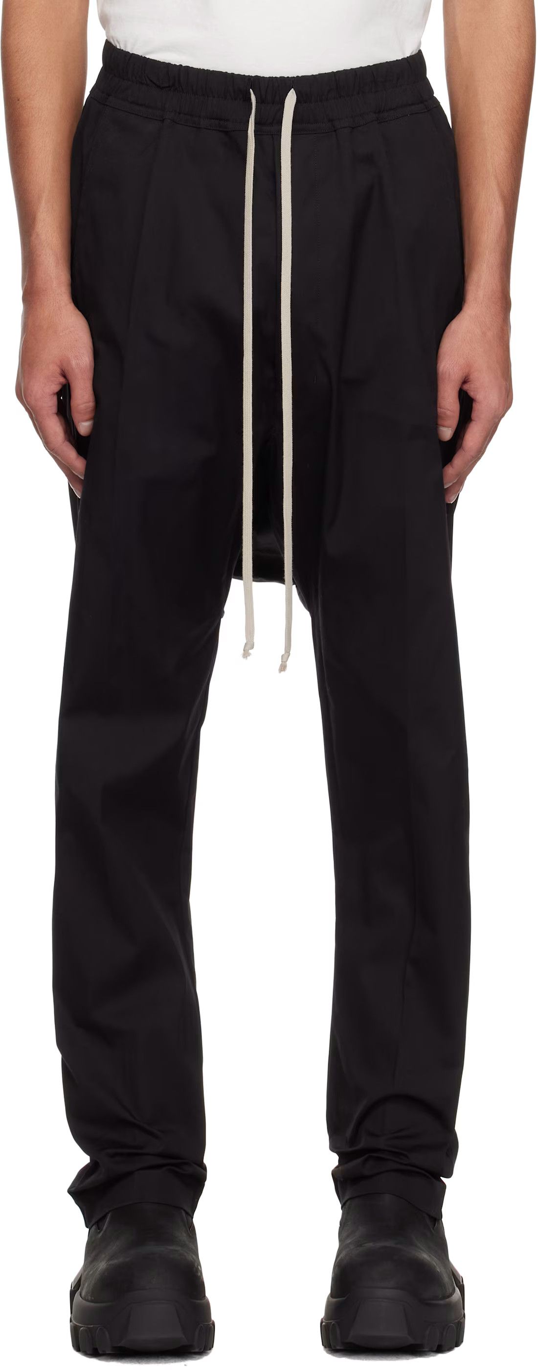 Rick Owens Hollywood Drawstring Long Trousers S/S 25 Size US 28 / EU 44 - 1 Thumbnail