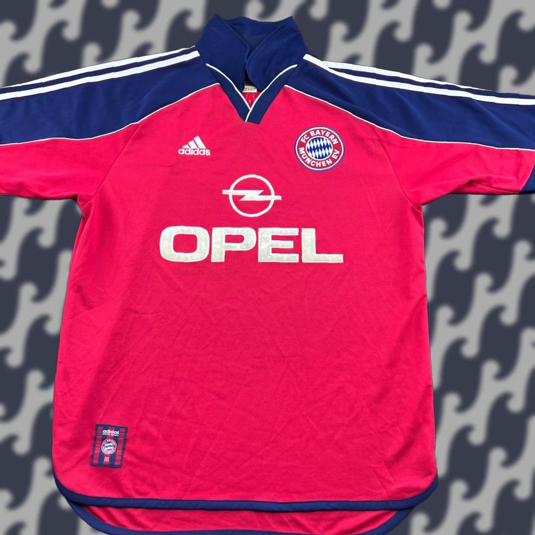 Adidas adidas Bayern Munich 1999 2000 2001 Home Football Jersey Mens Medium Shirt Size US M / EU 48-50 / 2 - 1 Thumbnail