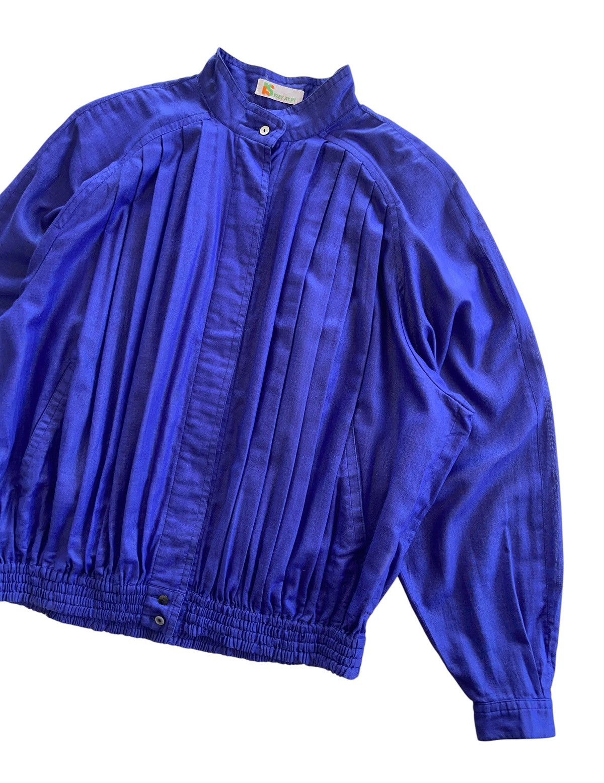 Issey Miyake Issey Sports Pleated Polyester Bomber Jacket Size L / US 10 / IT 46 - 5 Thumbnail
