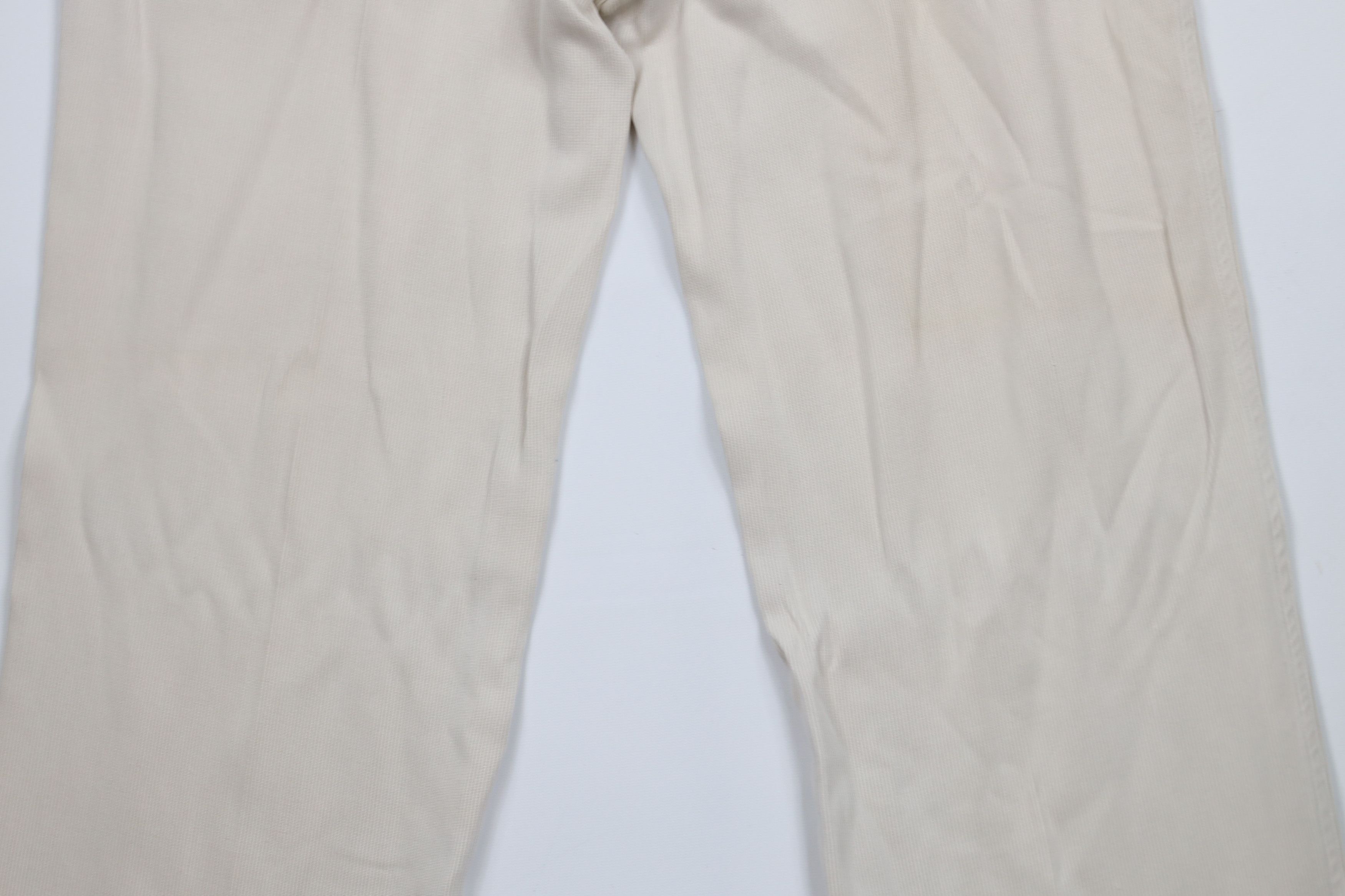 Tommy Bahama × Vintage Vintage 90s Tommy Bahama Silk Whipcord Ribbed Wide Leg Pants Size US 35 - 13 Thumbnail