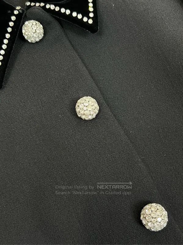 Miu Miu Miu Miu Black Wool Women's Coat . Size S / US 4 / IT 40 - 3 Thumbnail
