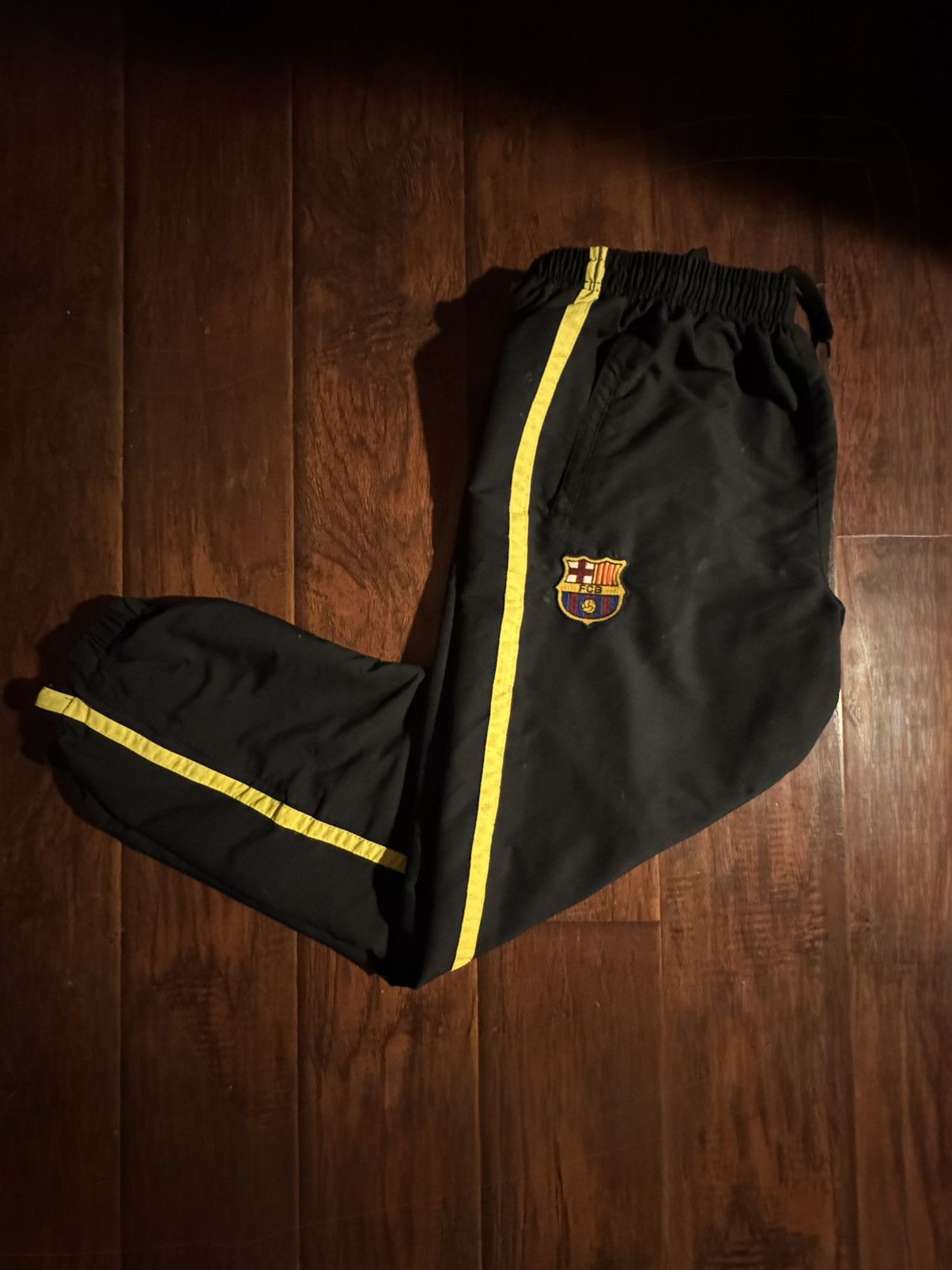 Nike × Vintage Vintage Nike X Barcelona Drill Pants Soccer Joggers Size US 32 / EU 48 - 2 Thumbnail