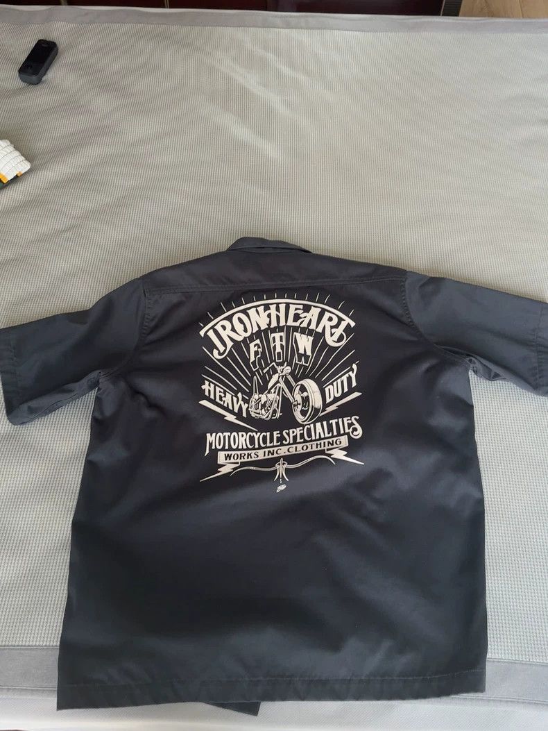 Iron Heart Iron Heart Motorcycle short sleeved shirt Size US L / EU 52-54 / 3 - 2 Thumbnail