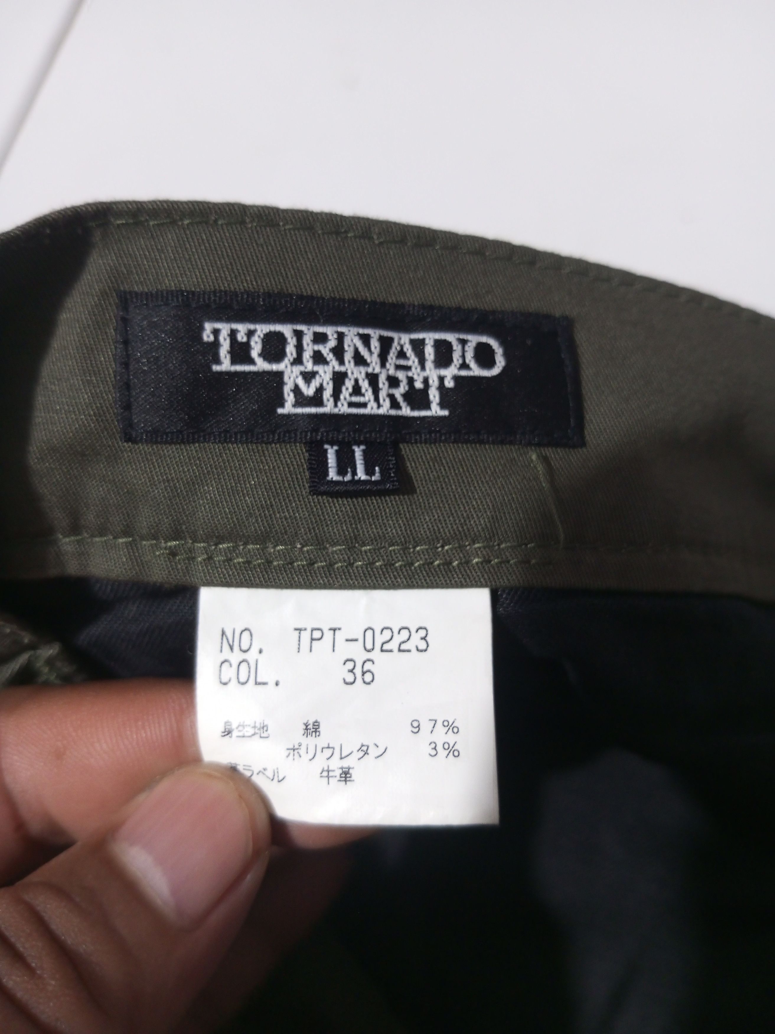 Tornado Mart Tornado mart green army chinos flare pants Size US 34 / EU 50 - 7 Thumbnail