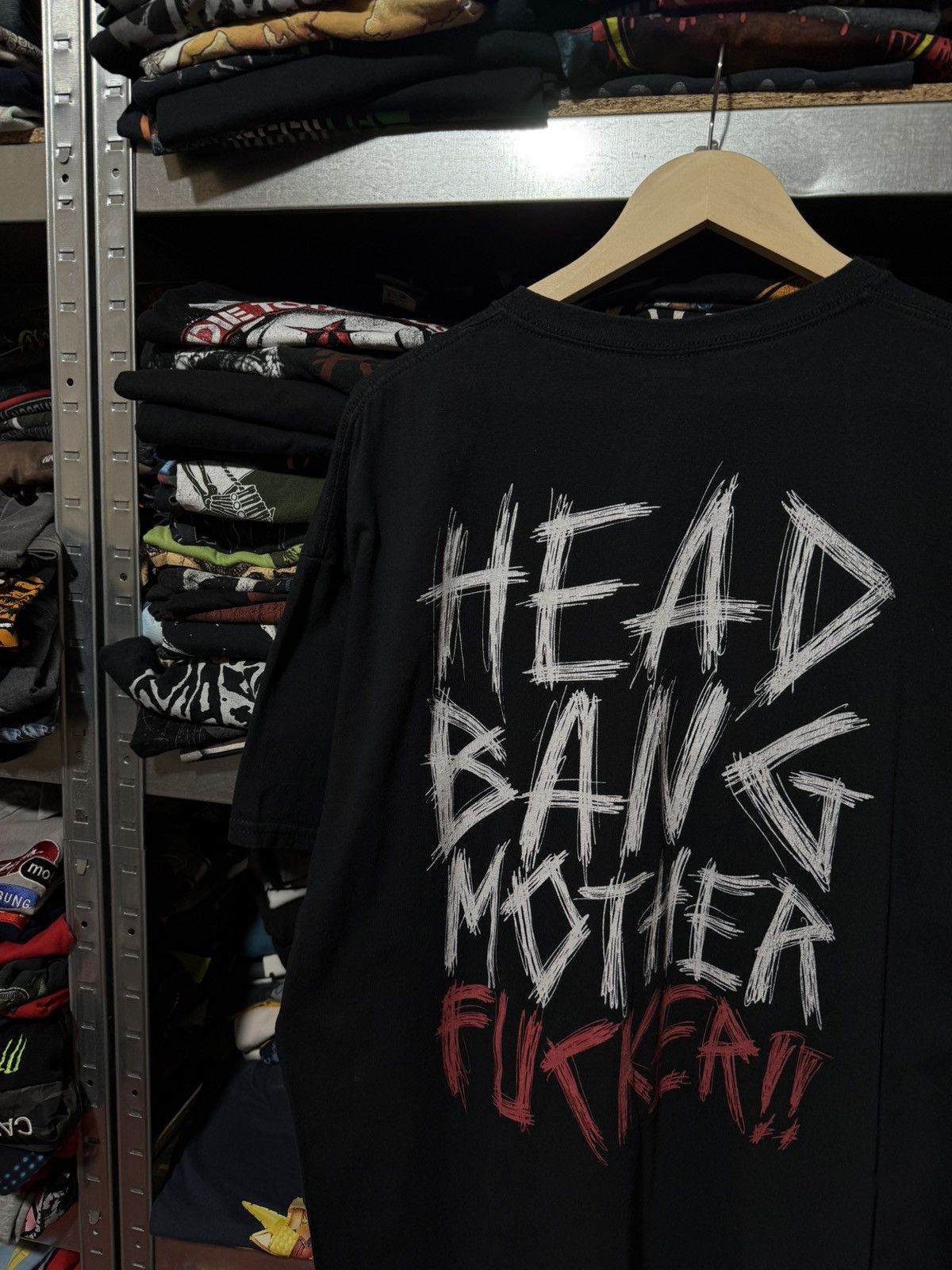 Band Tees 2016 Machine Fucking Head Head Bang Mother Fucking T-Shirt Size US XXL / EU 58 / 5 - 4 Thumbnail