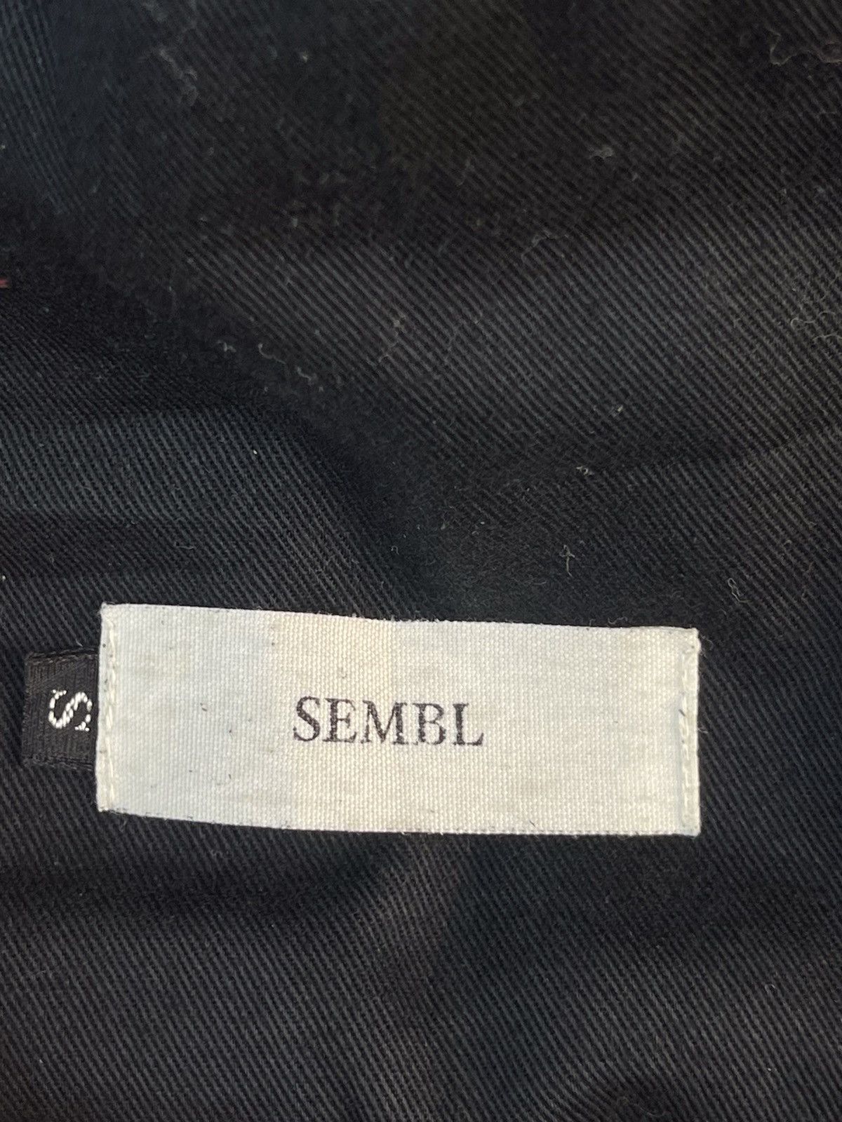 If Six Was Nine × Le Grande Bleu (L.G.B.) × SEMBL SEMBL Leather Zipper Jacket Size US S / EU 44-46 / 1 - 11 Thumbnail