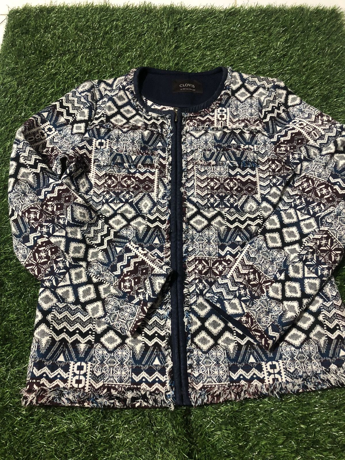 Vintage OUTER x CLOVIS PATTERN BLACK WHITE Size M / US 6-8 / IT 42-44 - 1 Thumbnail