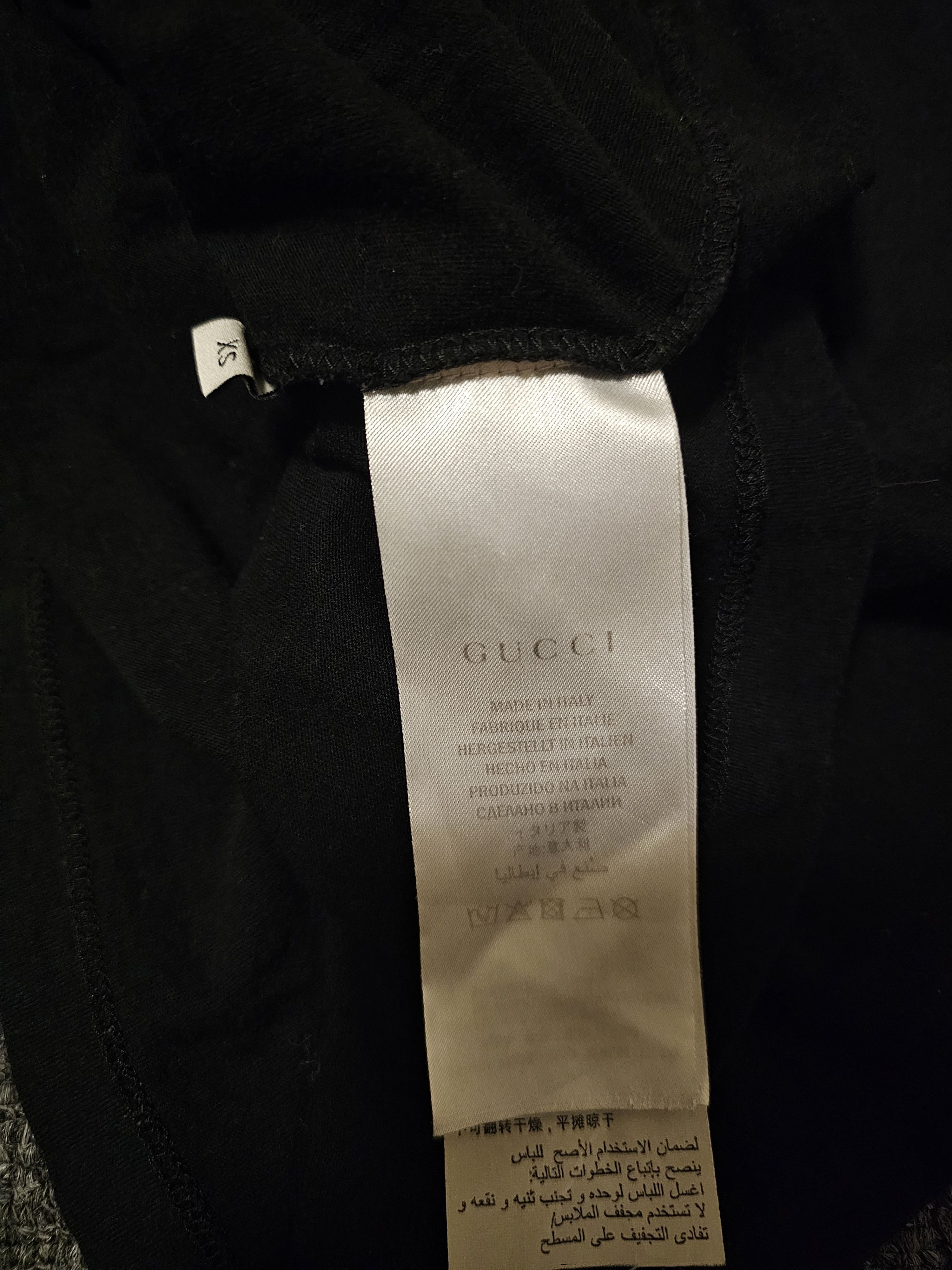 Gucci Saint Laurent Women's Black T-Shirt Size XS Size XS / US 0-2 / IT 36-38 - 4 Thumbnail