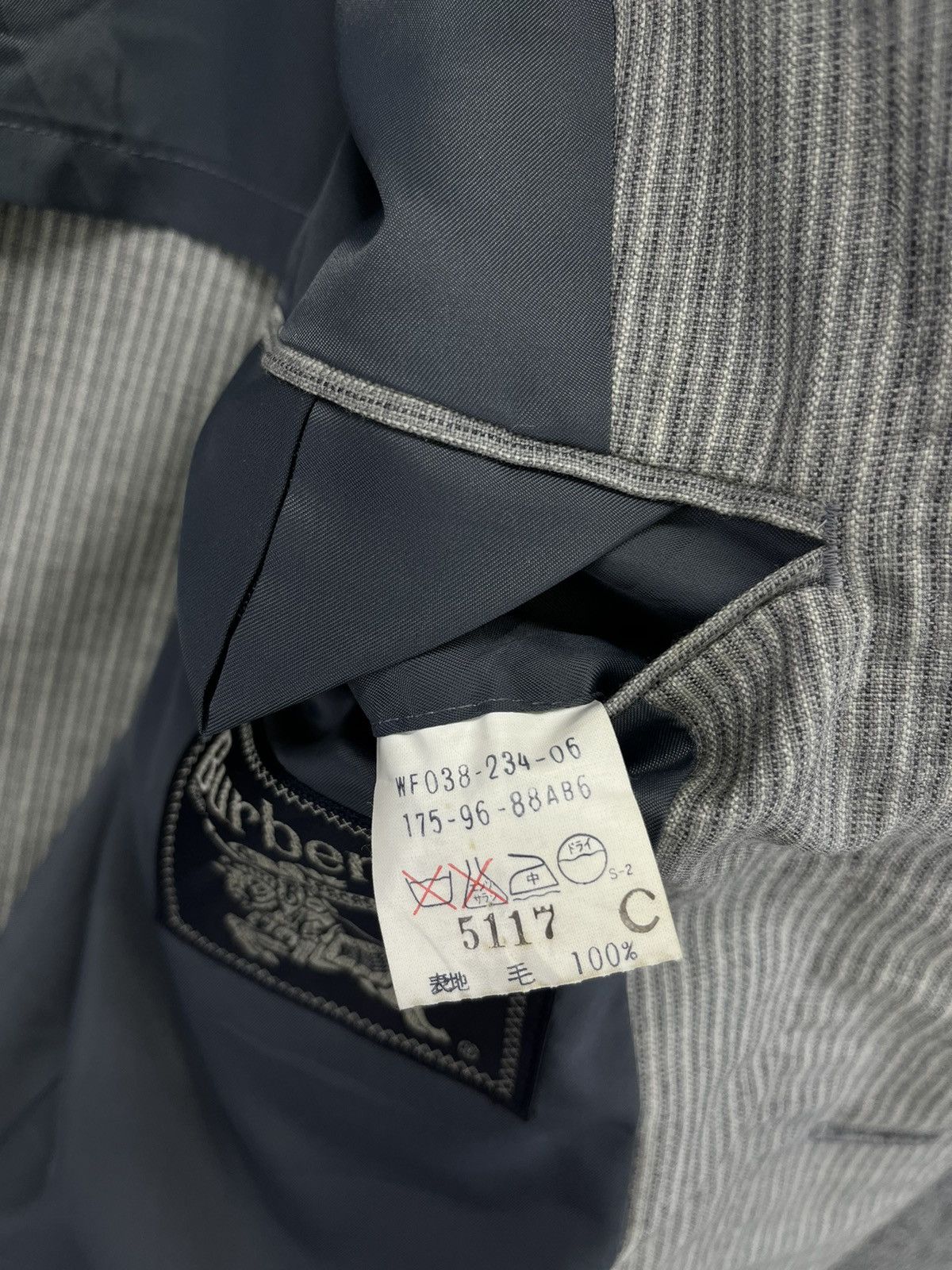 Burberry Vintage Burberry Wool Blazer Coat Jacket Size US M / EU 48-50 / 2 - 9 Thumbnail