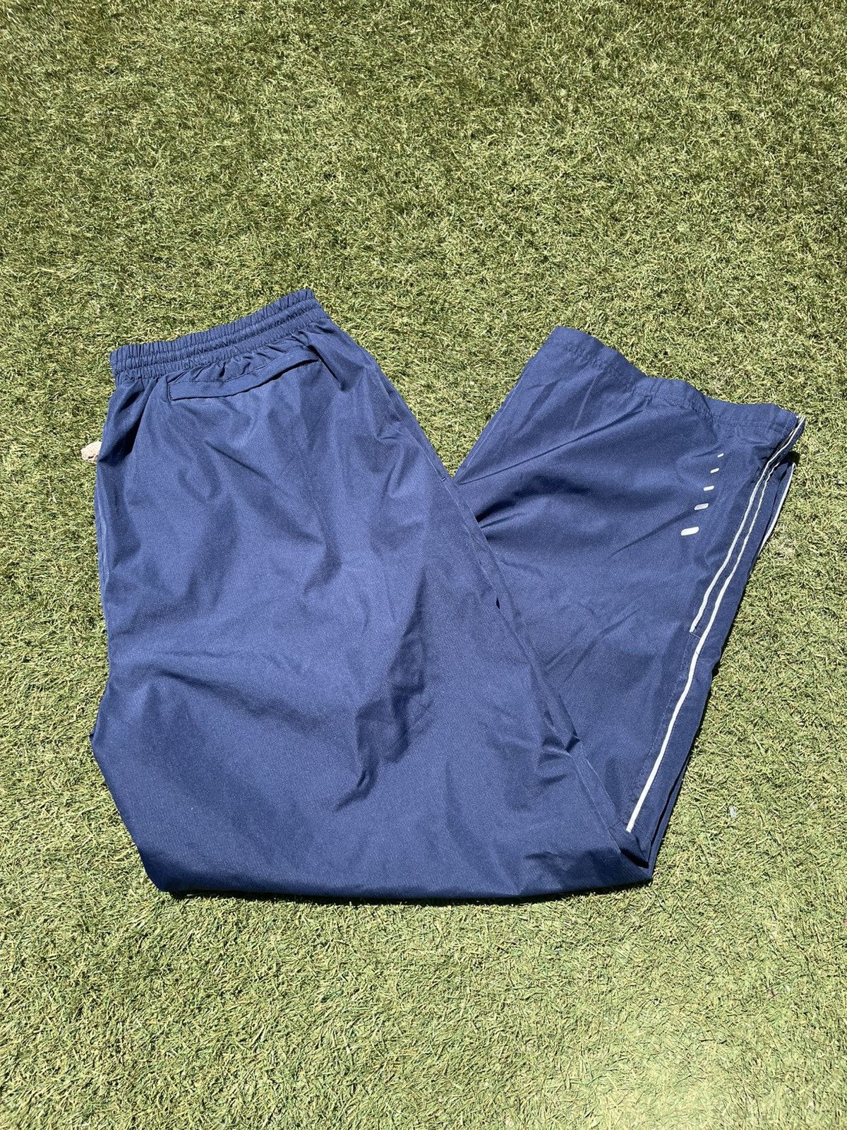 Starter Starter Track Pants Mens xl Navy blue Zipper Y2K Baggy Size US 40 / EU 56 - 7 Thumbnail