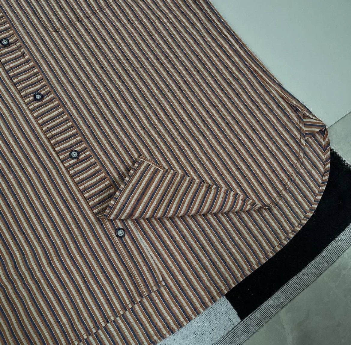 Japanese Brand × Kansai Yamamoto Kansai Yamamoto Stripe Shirt Size US M / EU 48-50 / 2 - 5 Thumbnail