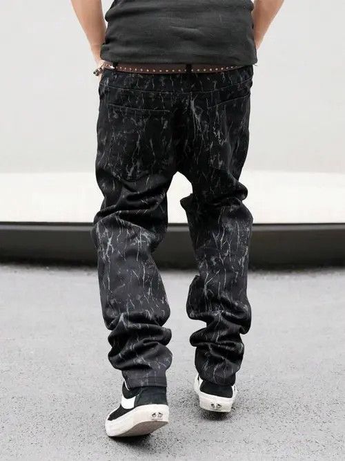Jean Vintage modern distressed Y2k jeans denim Size US 36 / EU 52 - 3 Thumbnail