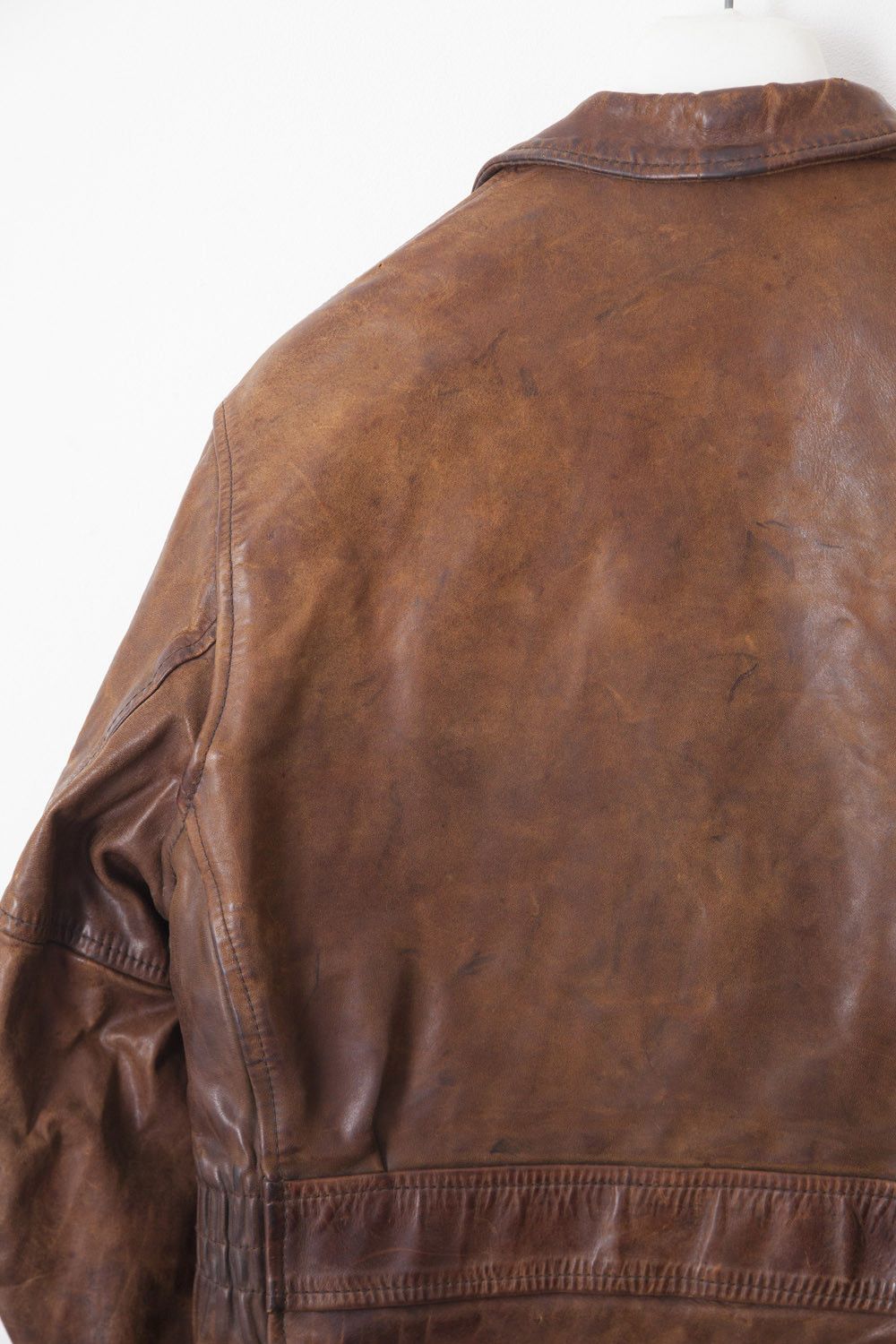 Aero Leathers Vintage Half-belt leather jacket Size US L / EU 52-54 / 3 - 4 Thumbnail