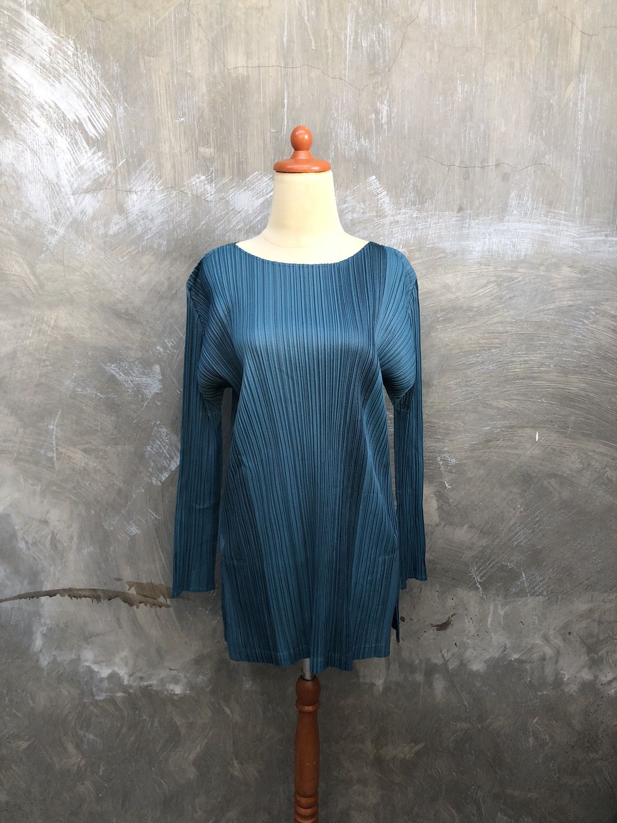 Issey Miyake × Japanese Brand × Pleats Please Issey Miyake Issey Miyake Pleats Please Longsleeve Size L / US 10 / IT 46 - 10 Thumbnail