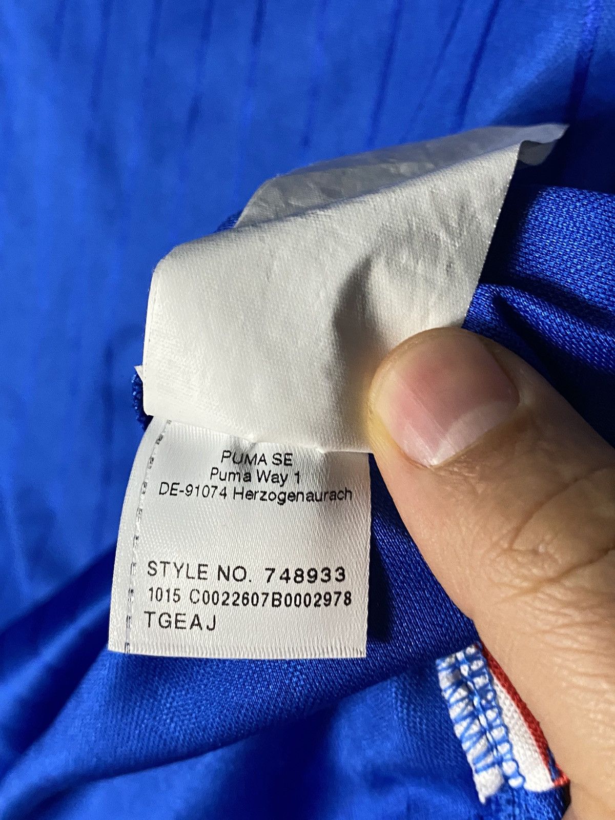 Puma × Vintage 2016 Puma Italy National Team Soccer Jersey Football Size US S / EU 44-46 / 1 - 3 Thumbnail