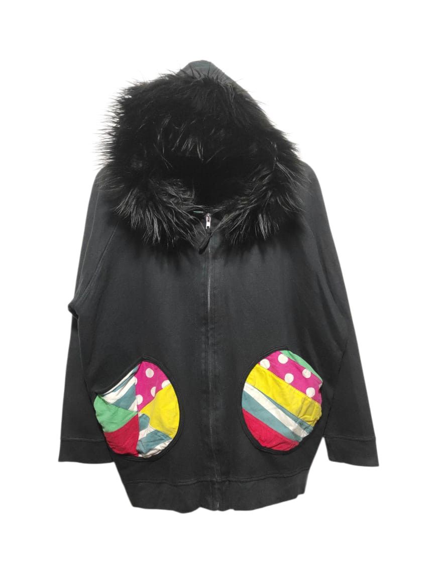 Hysteric Glamour Kiitos Zipper Fur Hoodie LGB IfSixWasNine style Size US M / EU 48-50 / 2 - 1 Thumbnail