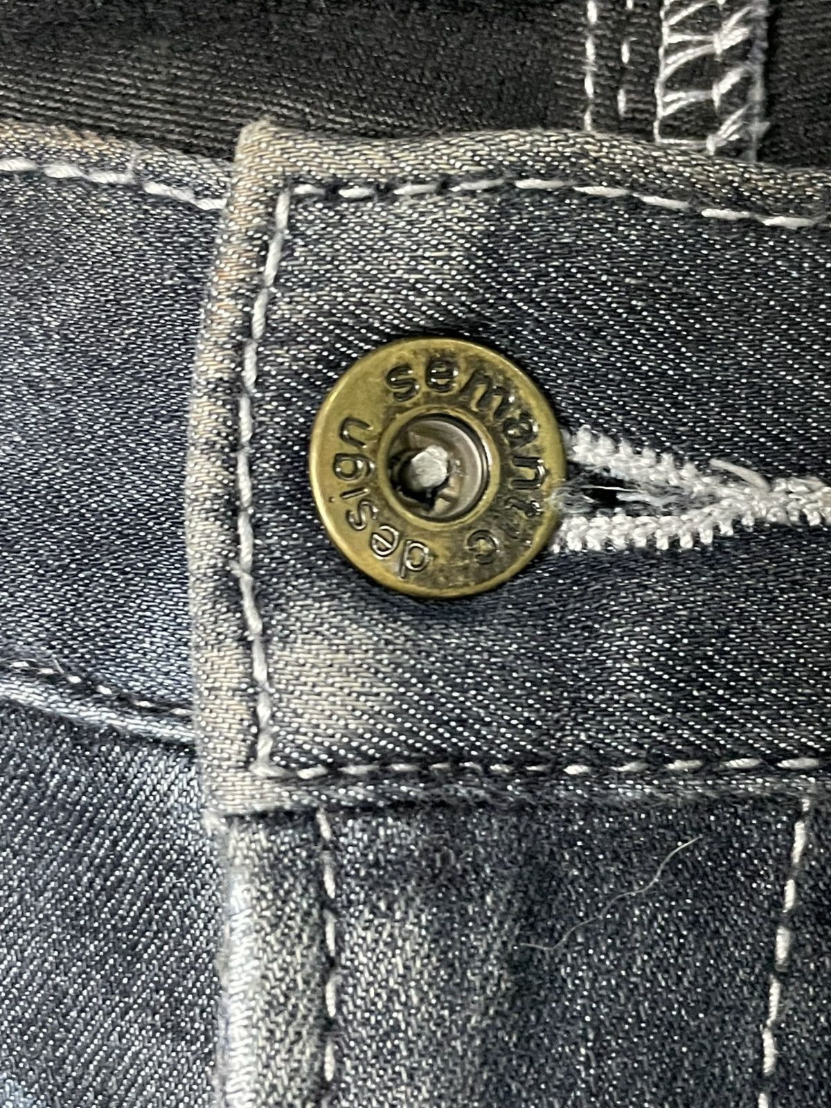 semanticdesign Vintage Semantic Design Distressed Jeans (47) Size US 34 / EU 50 - 10 Thumbnail