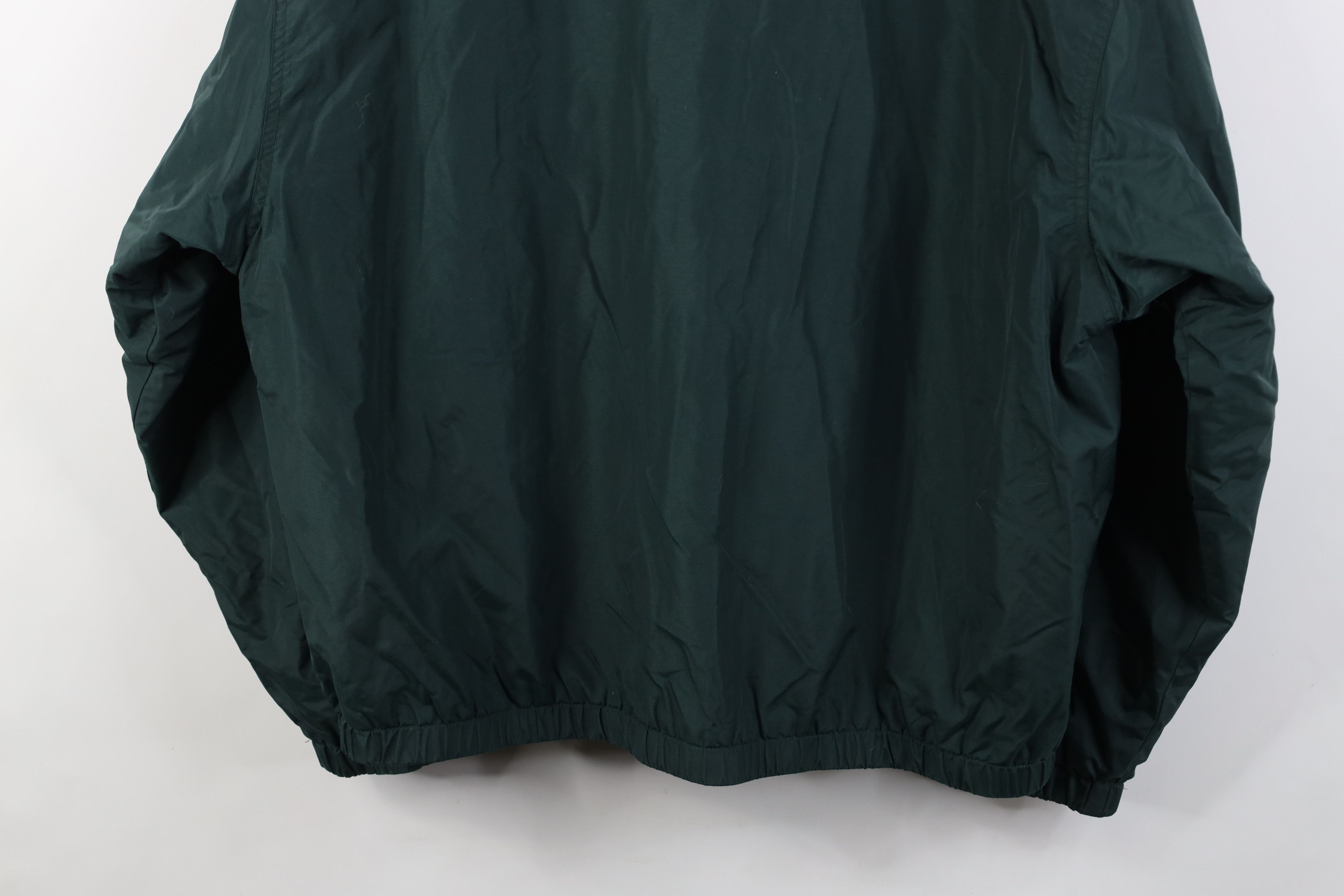 Vintage Vintage 90s Y2K Streetwear Fleece Lined Bomber Jacket Green Size US L / EU 52-54 / 3 - 14 Thumbnail