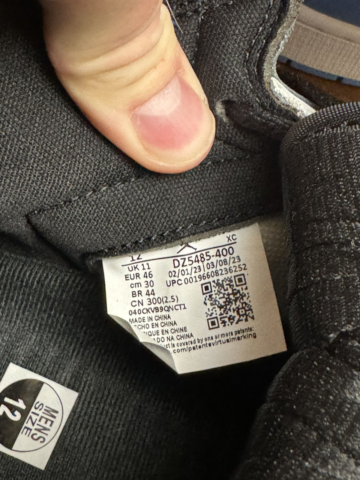 Jordan Brand × Nike Air Jordan 1 Retro High OG “UNC Toe” Size US 12 / EU 45 - 6 Thumbnail