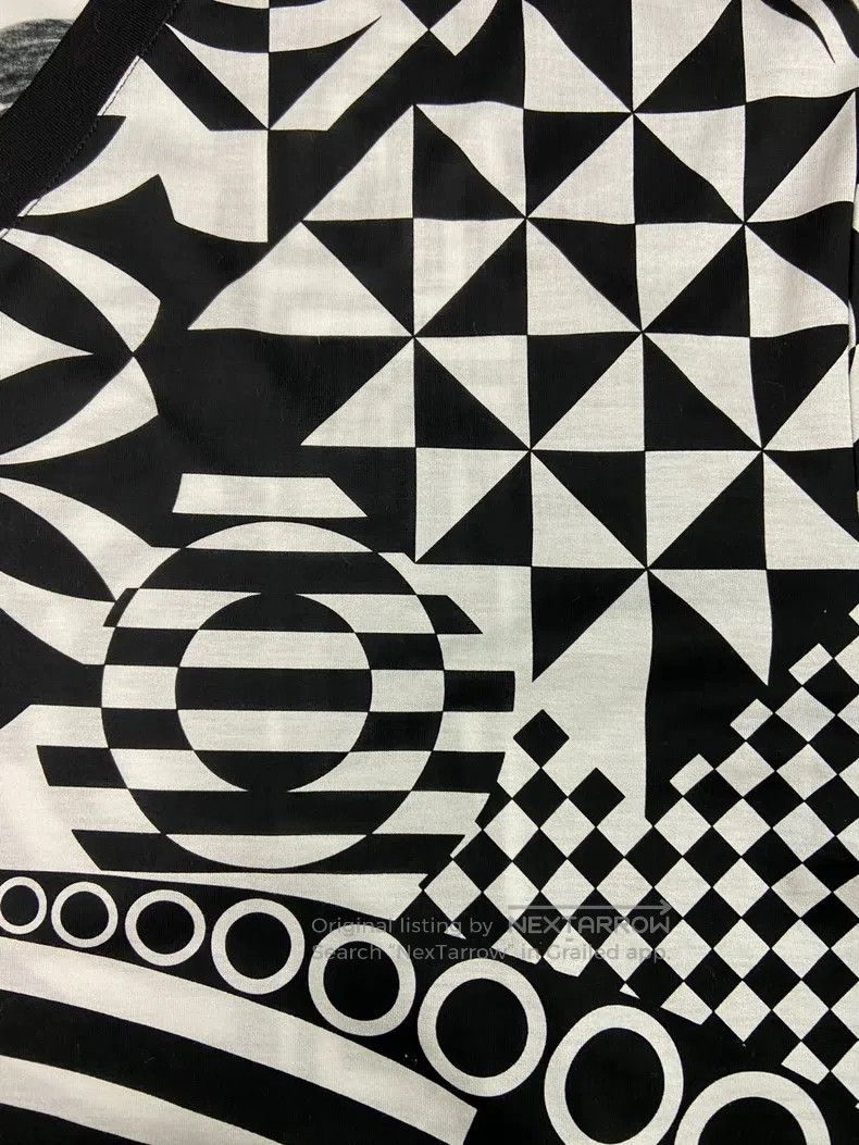 Versace Versace Baroque black and white patterned T-shirt Size US XXL / EU 58 / 5 - 5 Thumbnail